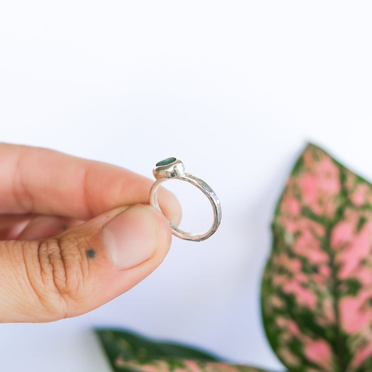 Teal Sea Glass Ring | I
