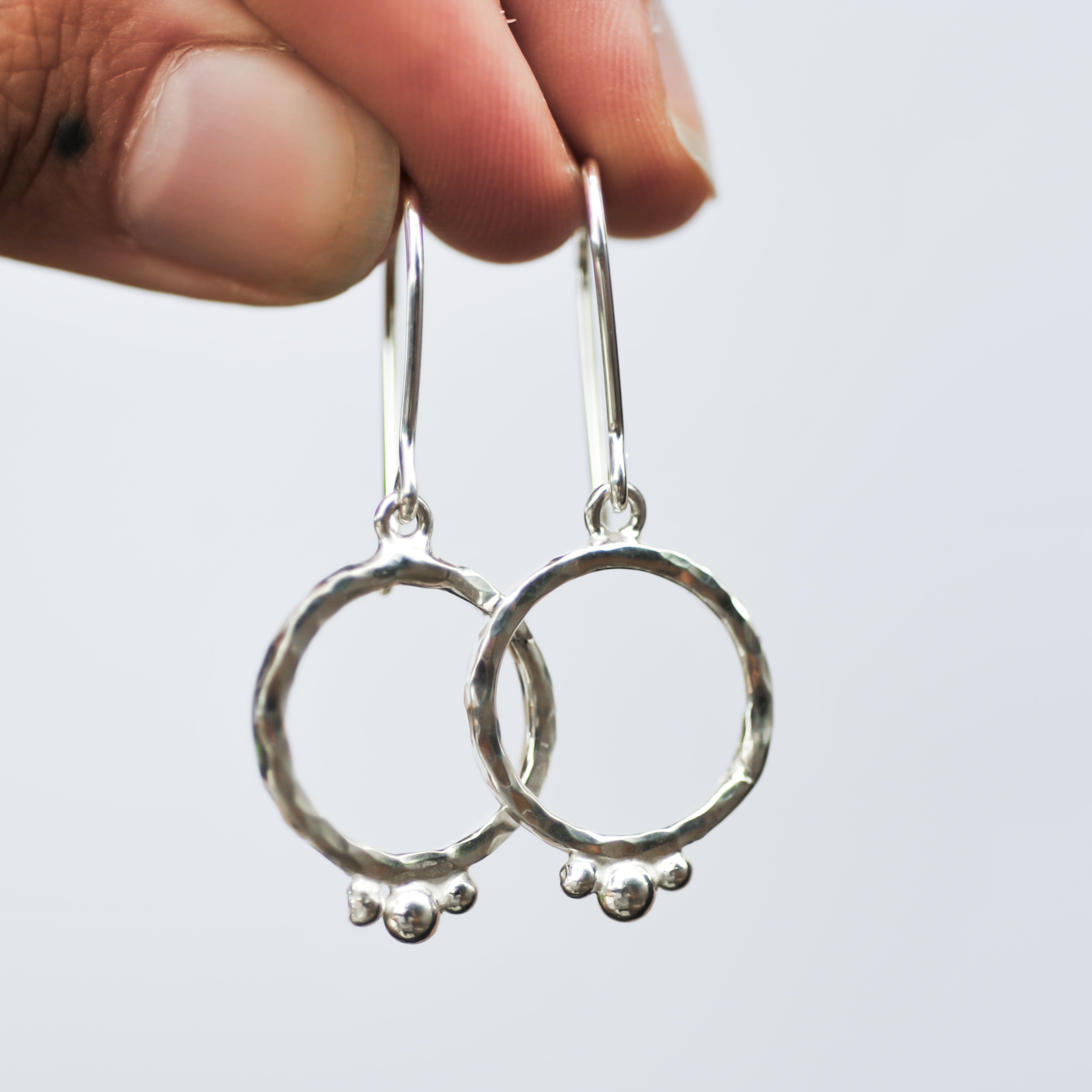 Palas Hoop Dangles