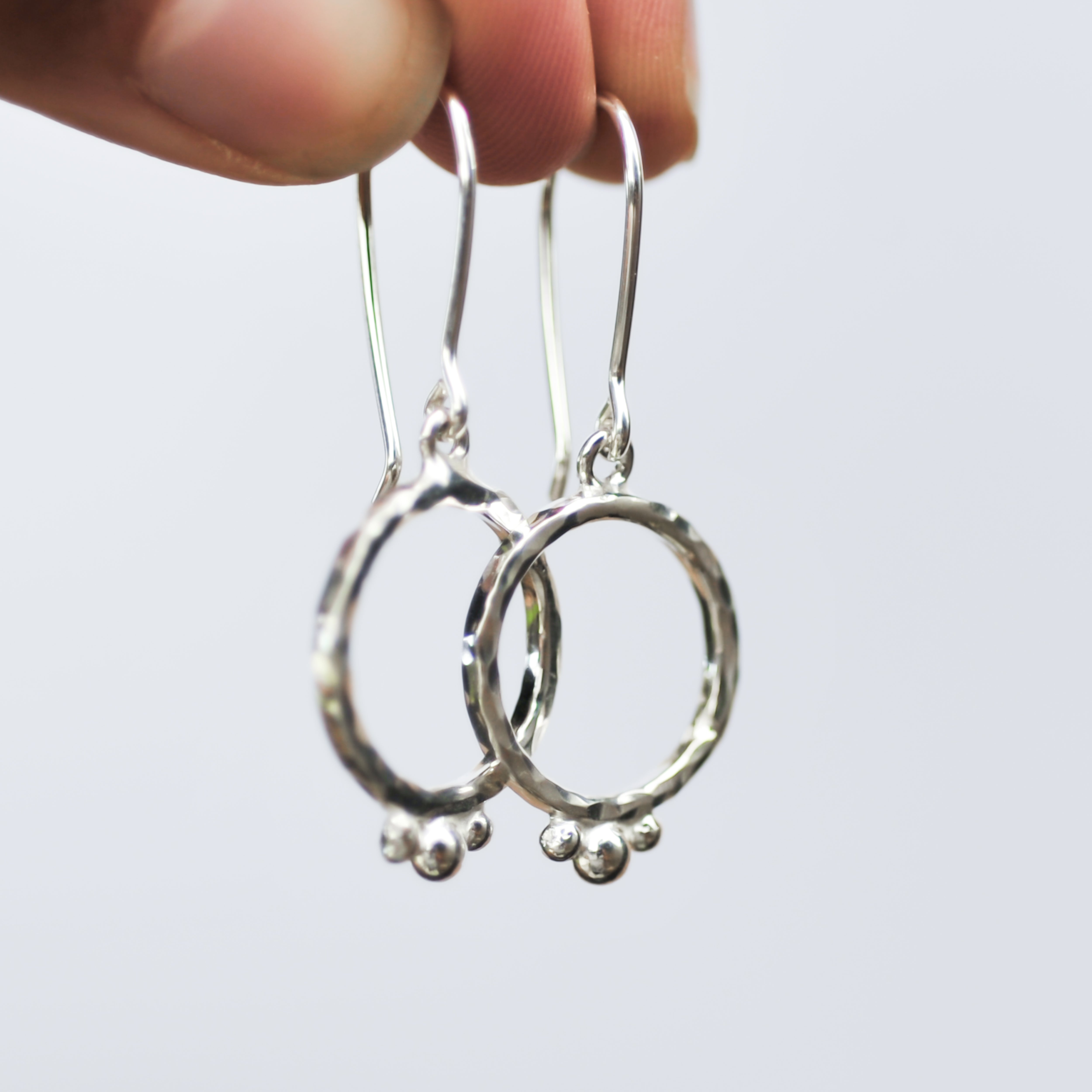 Palas Hoop Dangles