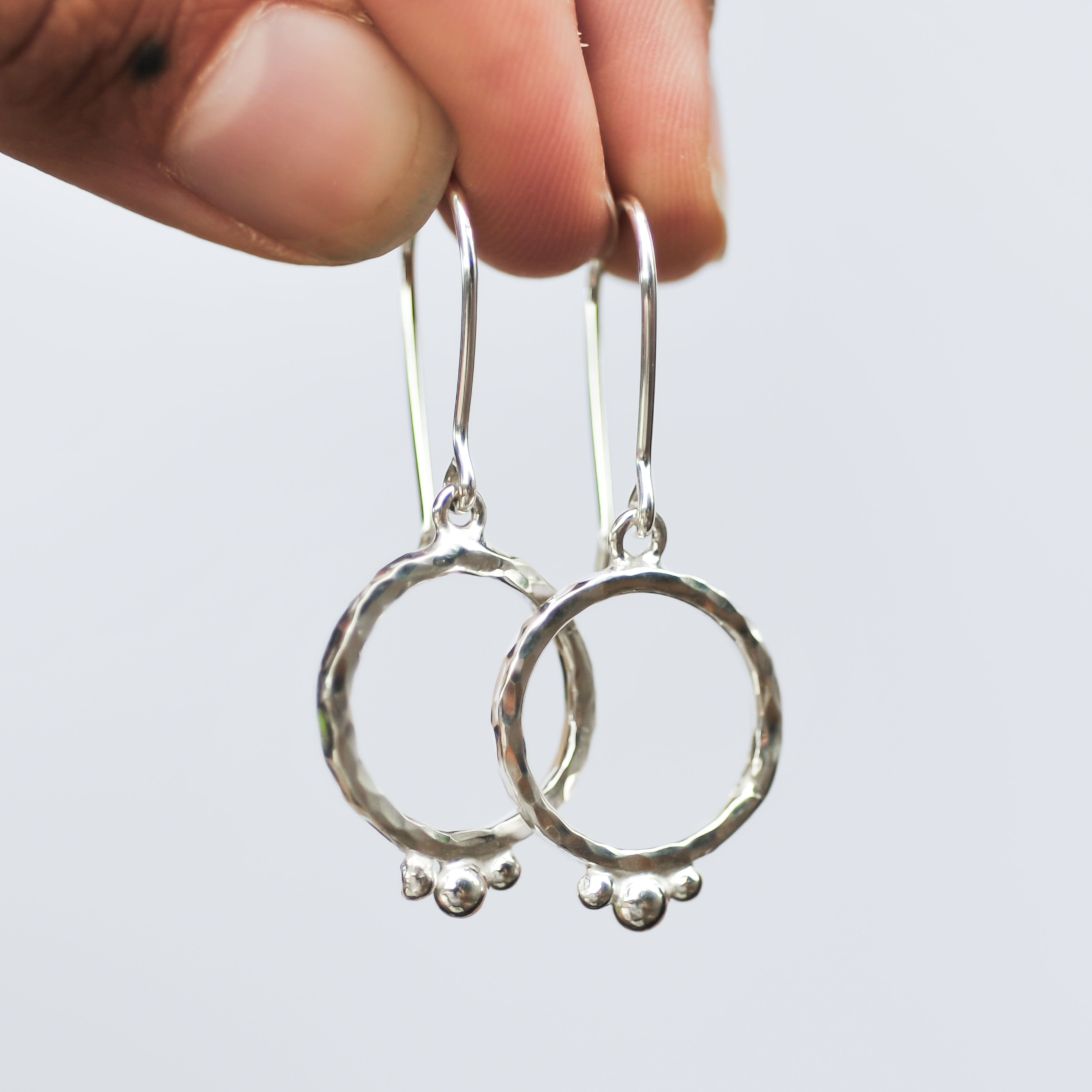 Palas Hoop Dangles