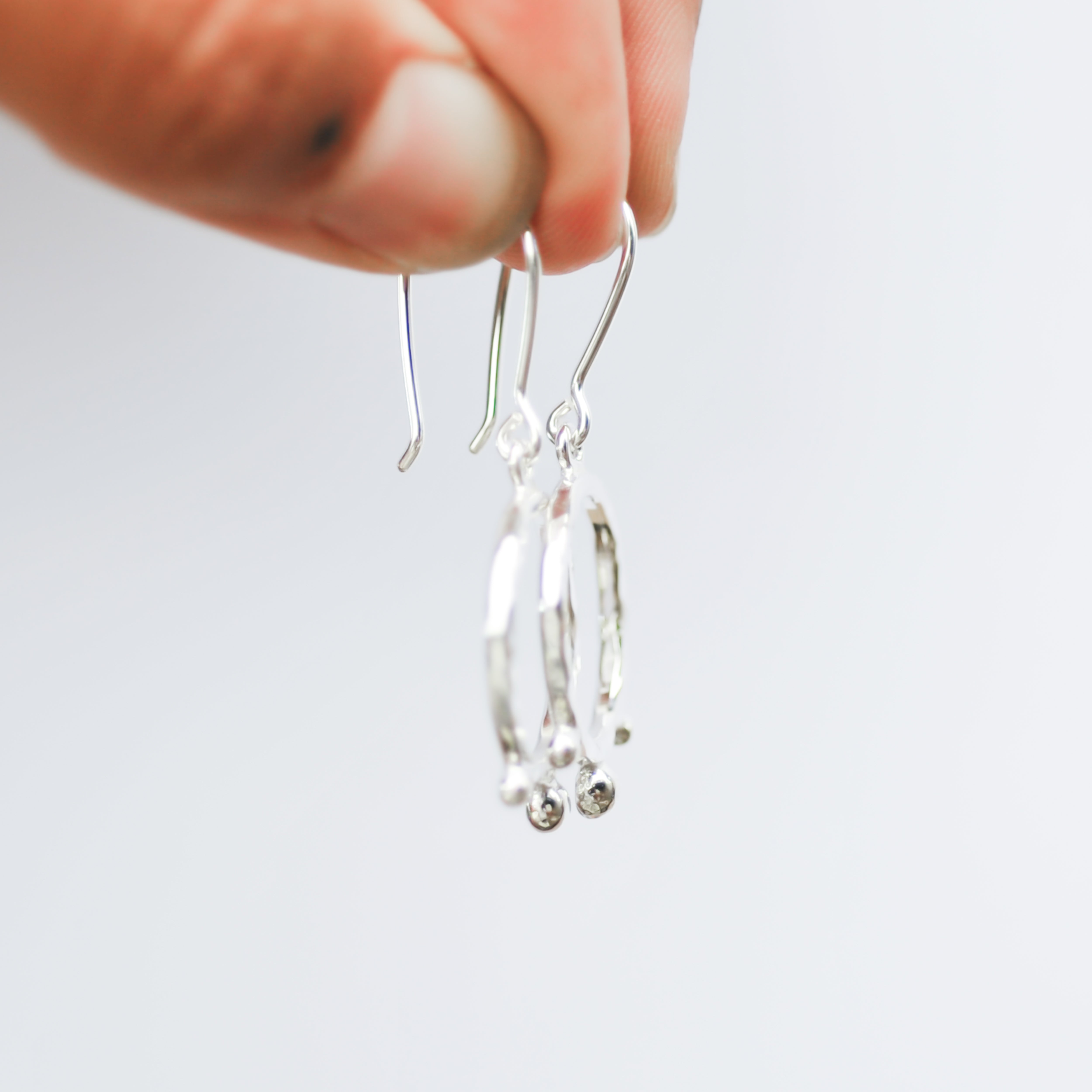 Palas Hoop Dangles