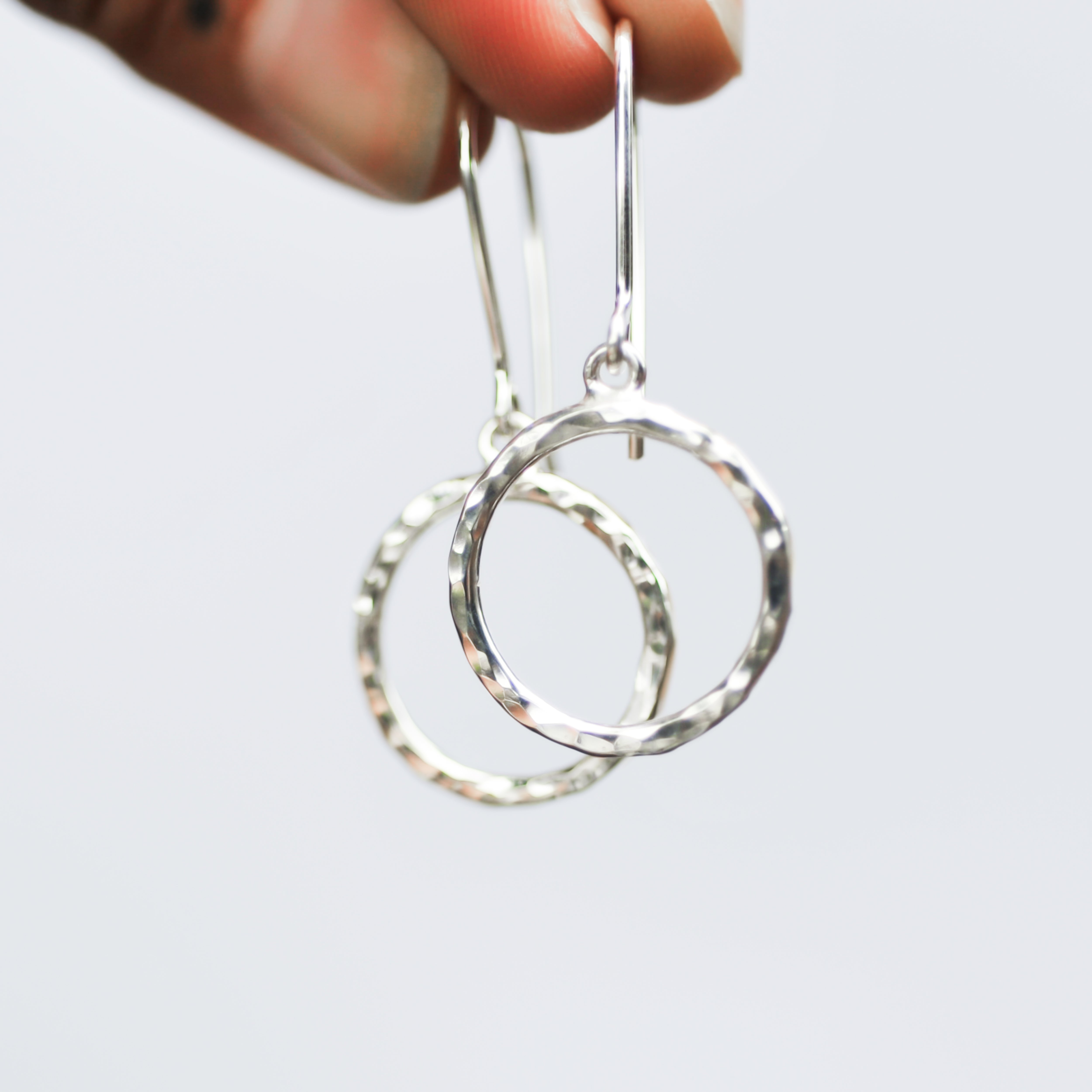 Palas Hoop Dangles