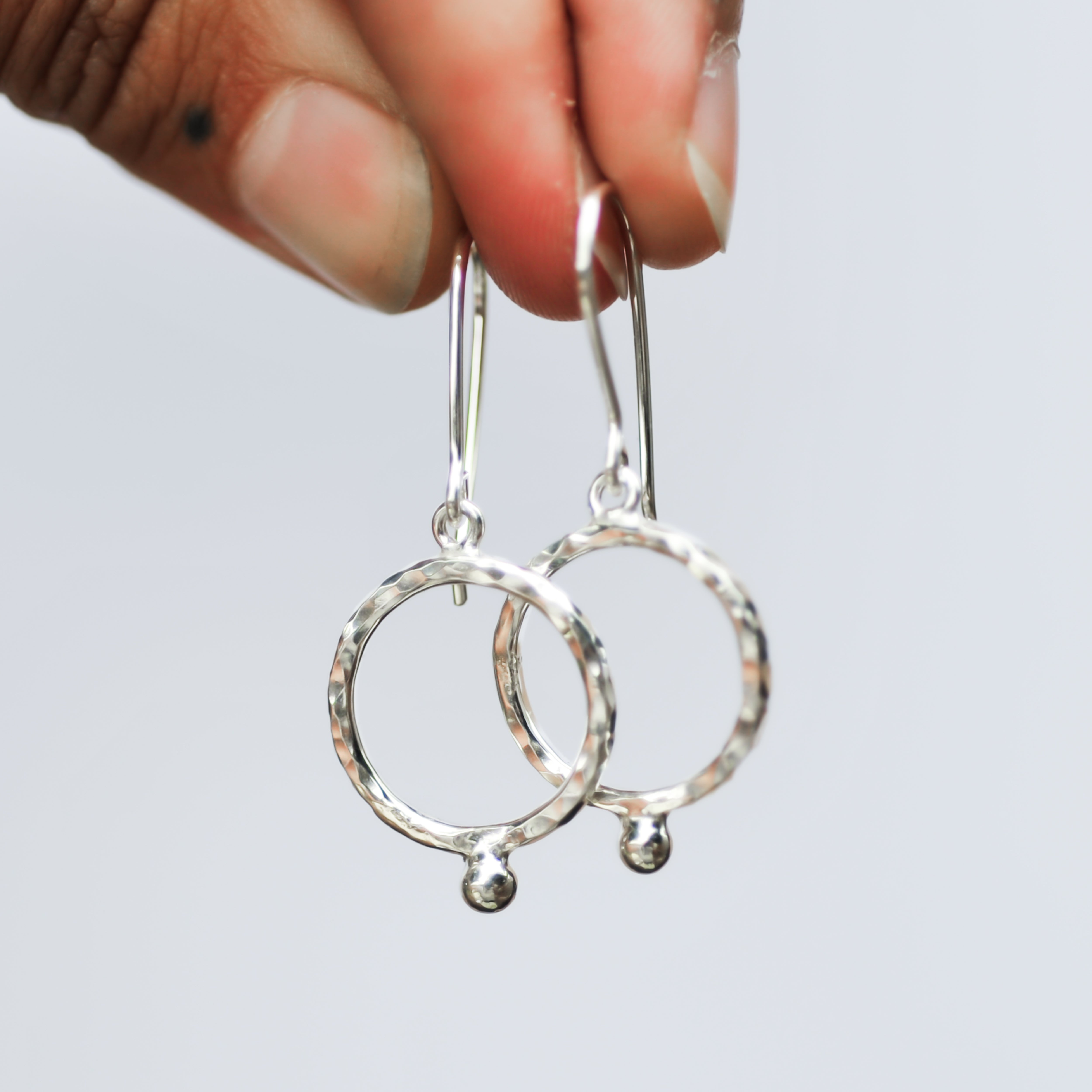 Palas Hoop Dangles