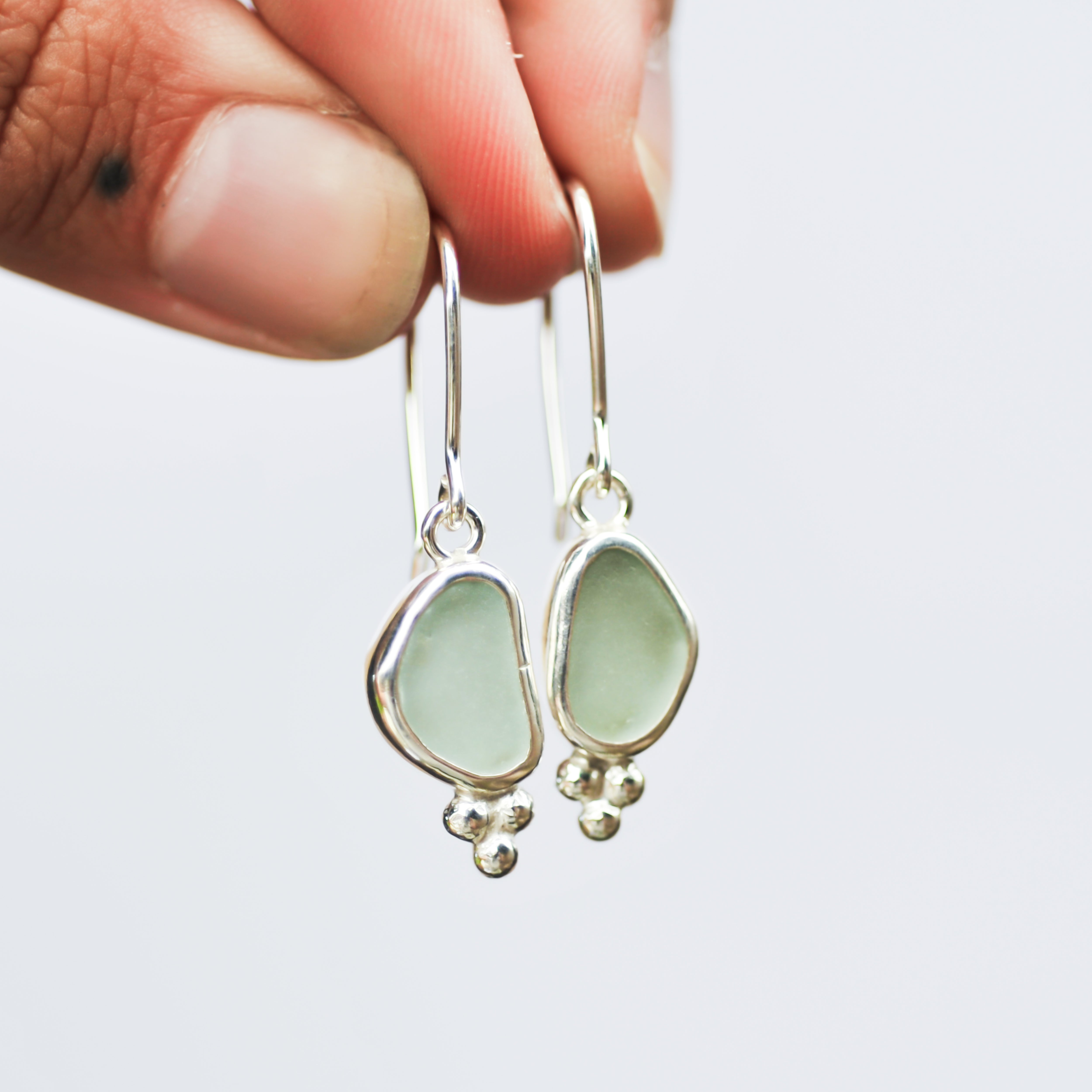 Sea Glass Earrings