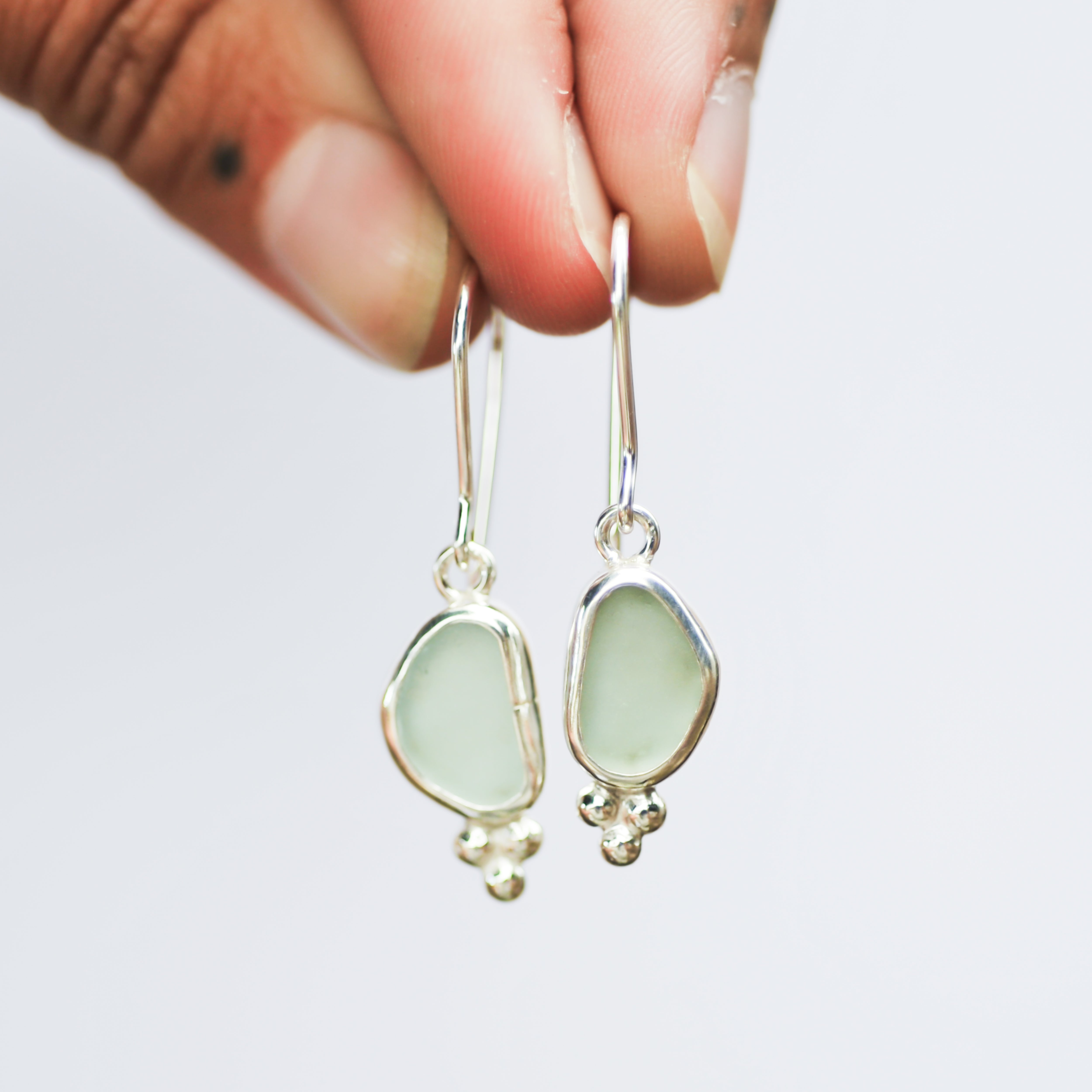 Sea Glass Earrings