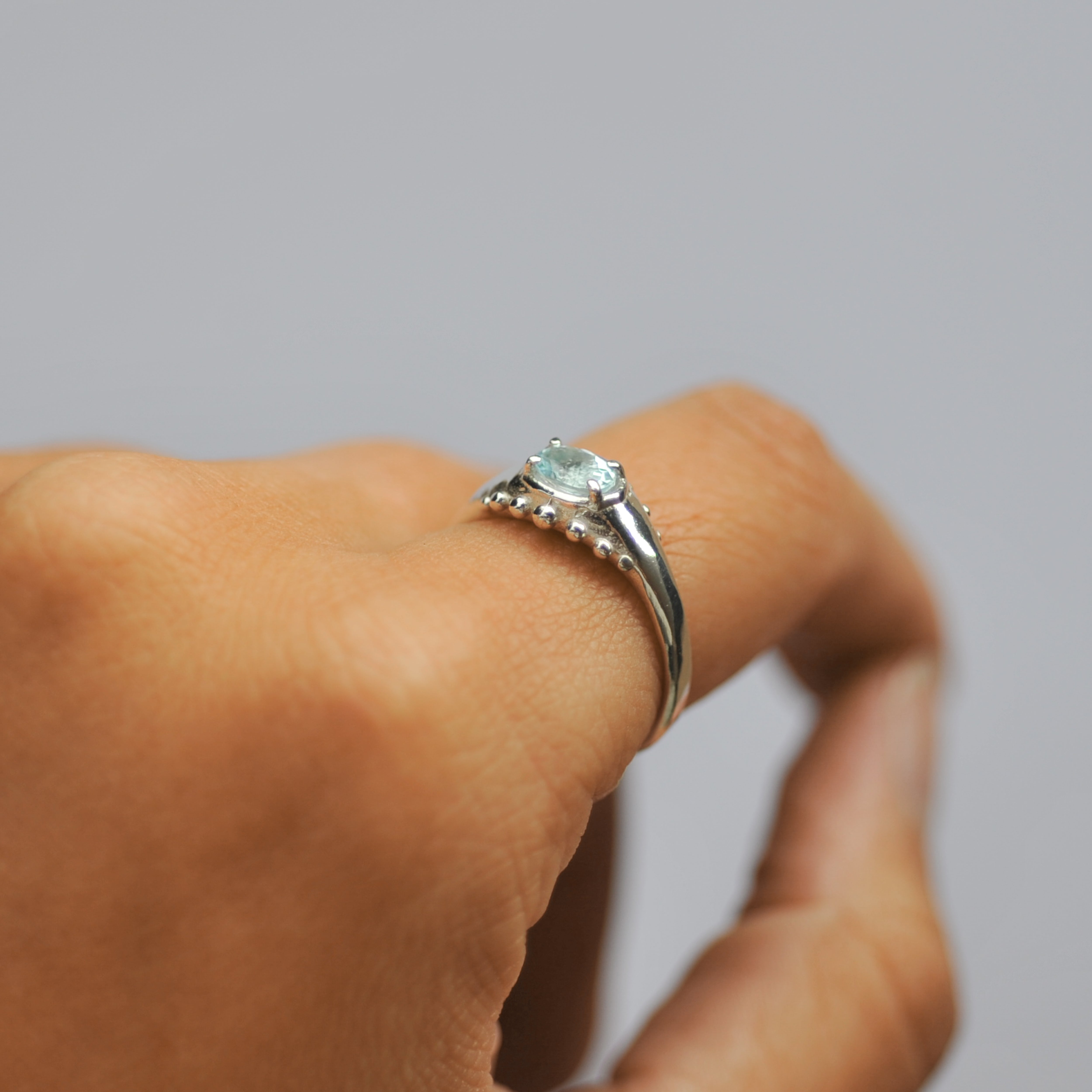 Florence Ring - Aquamarine