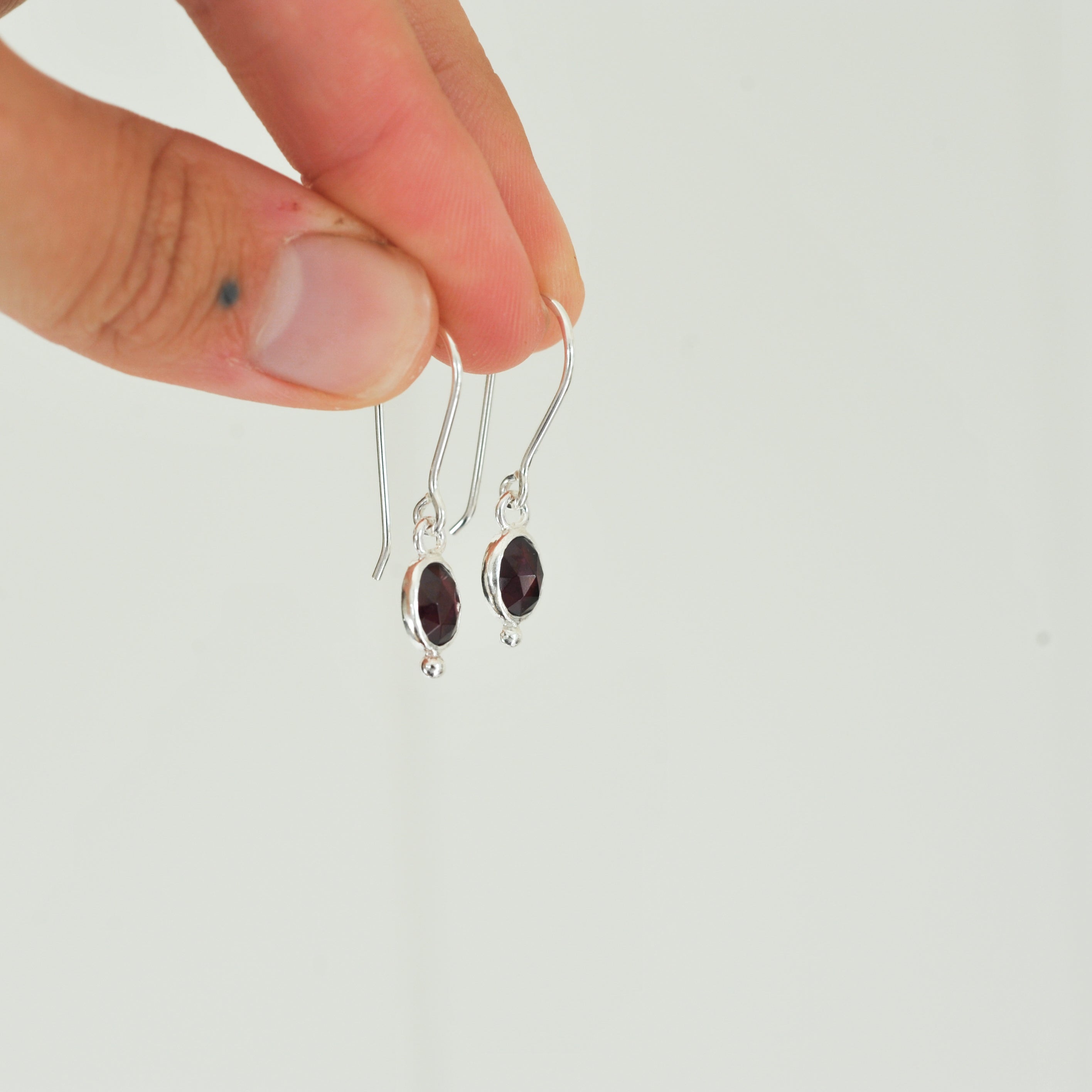Garnet Earrings