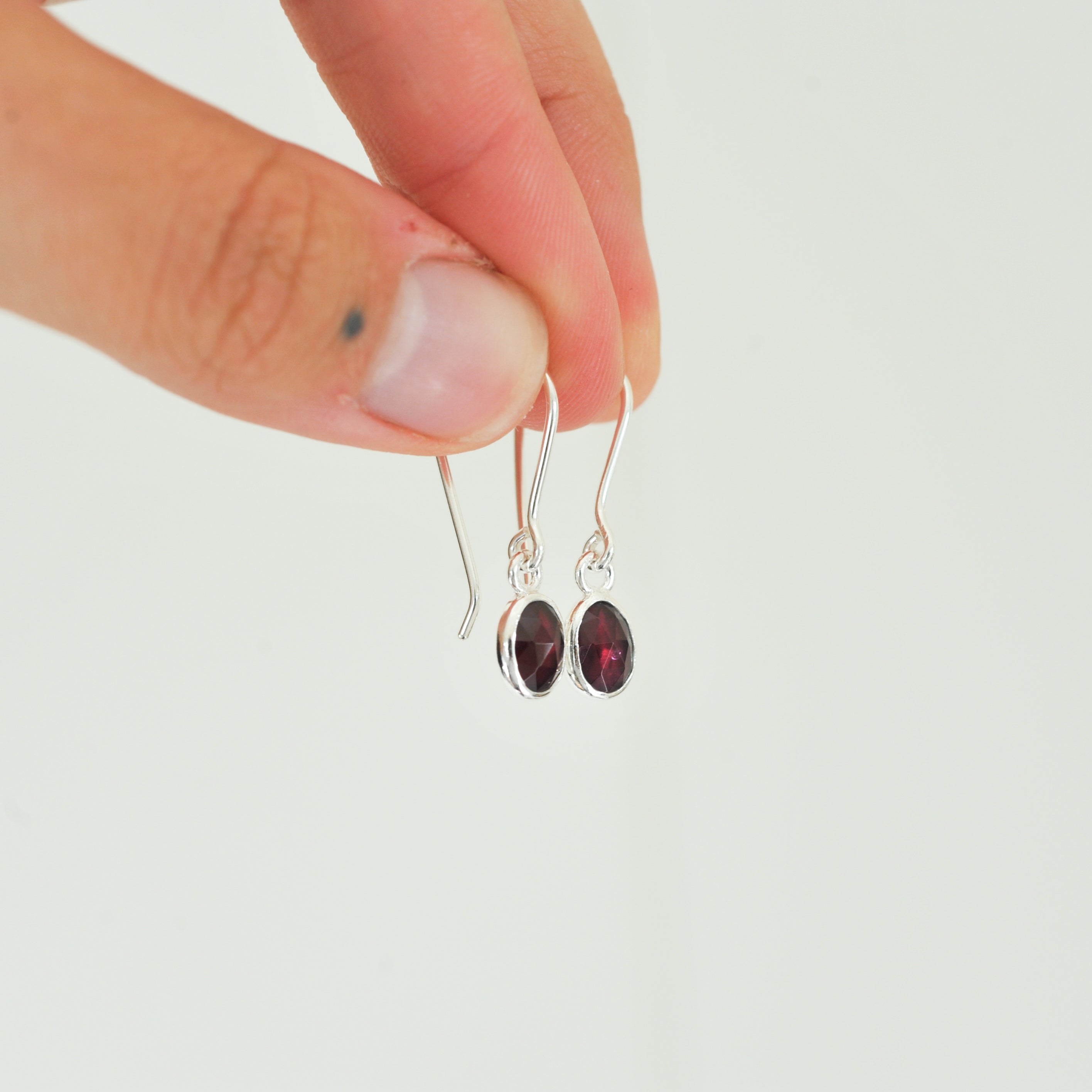 Garnet Earrings