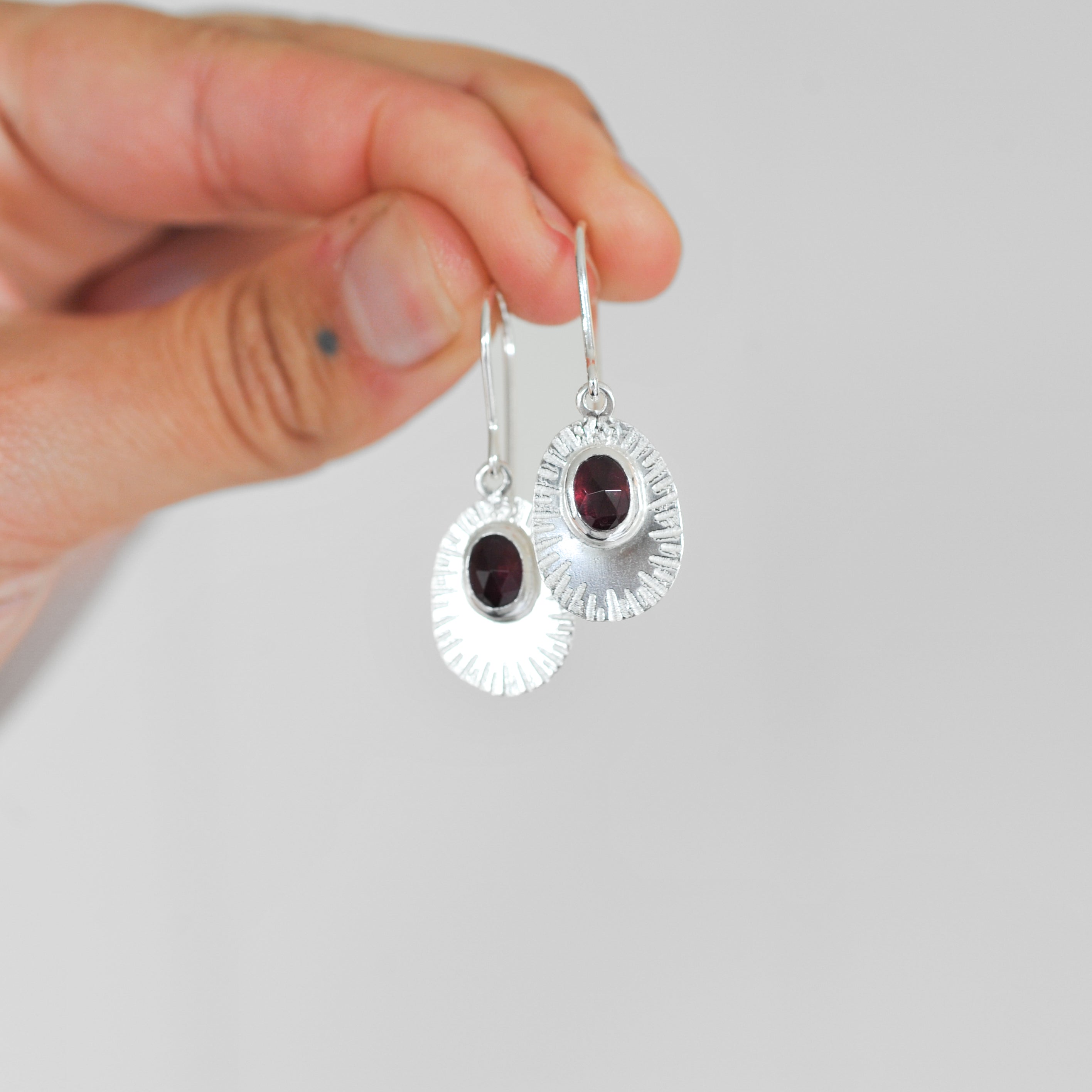 Garnet Earrings