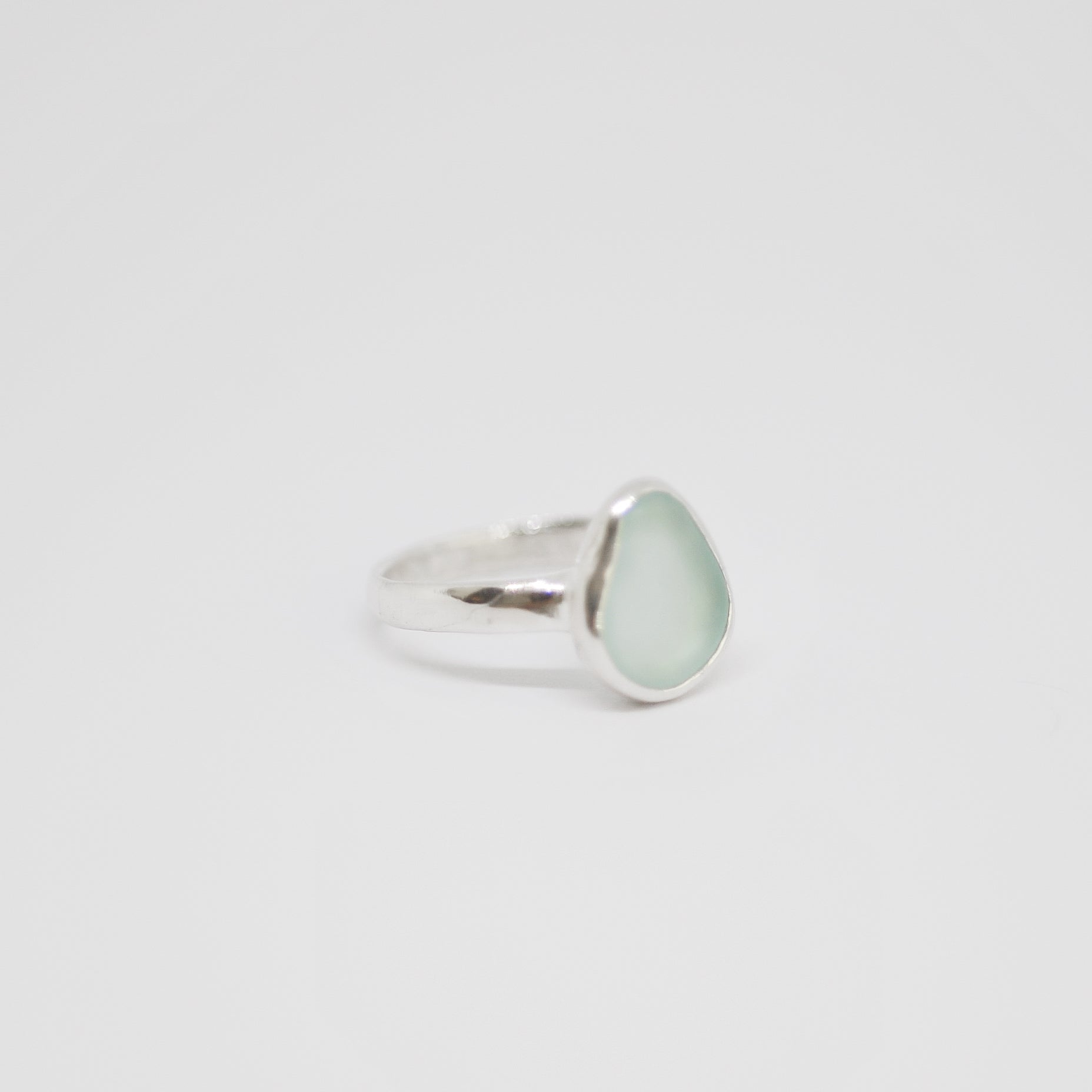 Sea Glass Ring | L