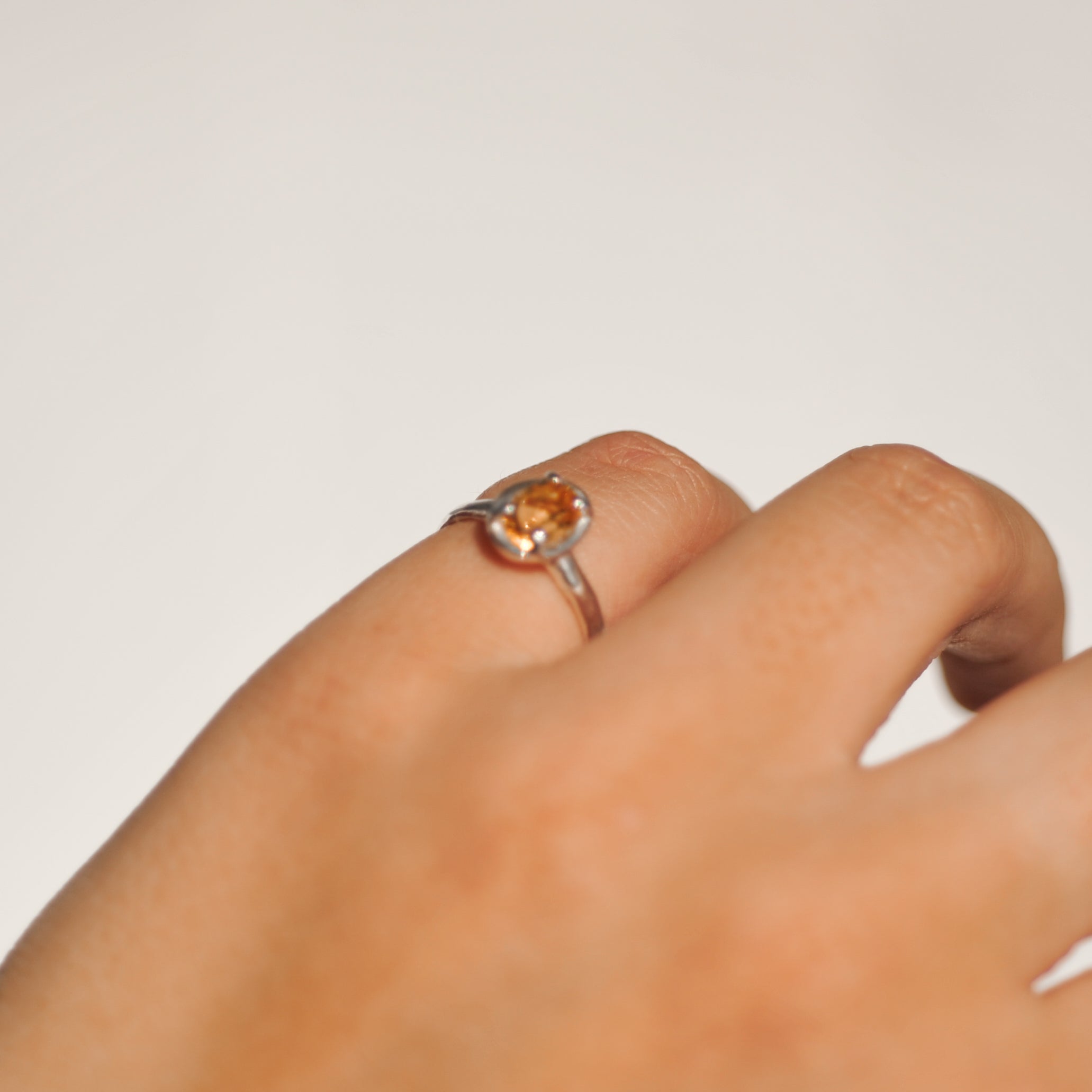 Citrine Ring | J