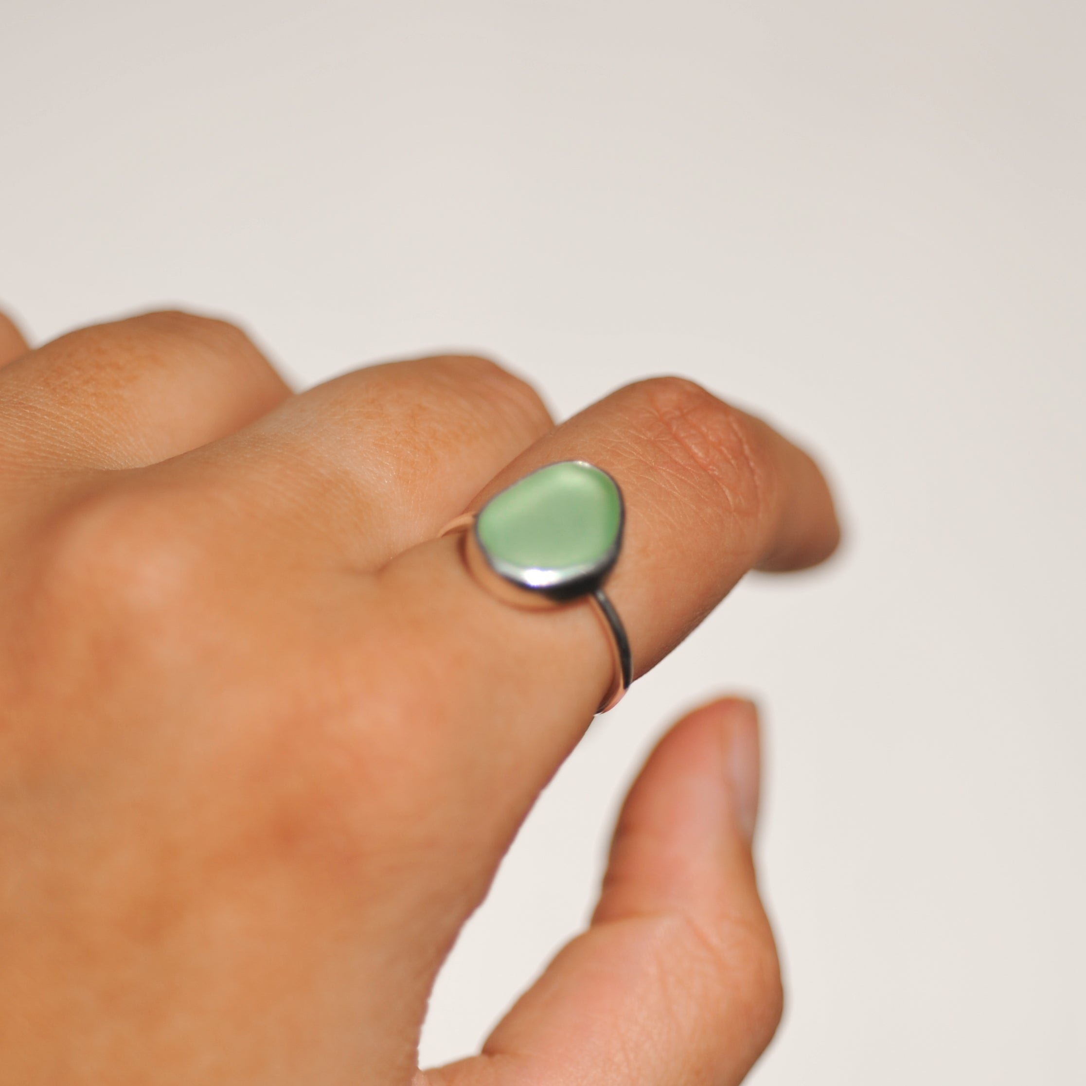 Sea Glass Ring | P