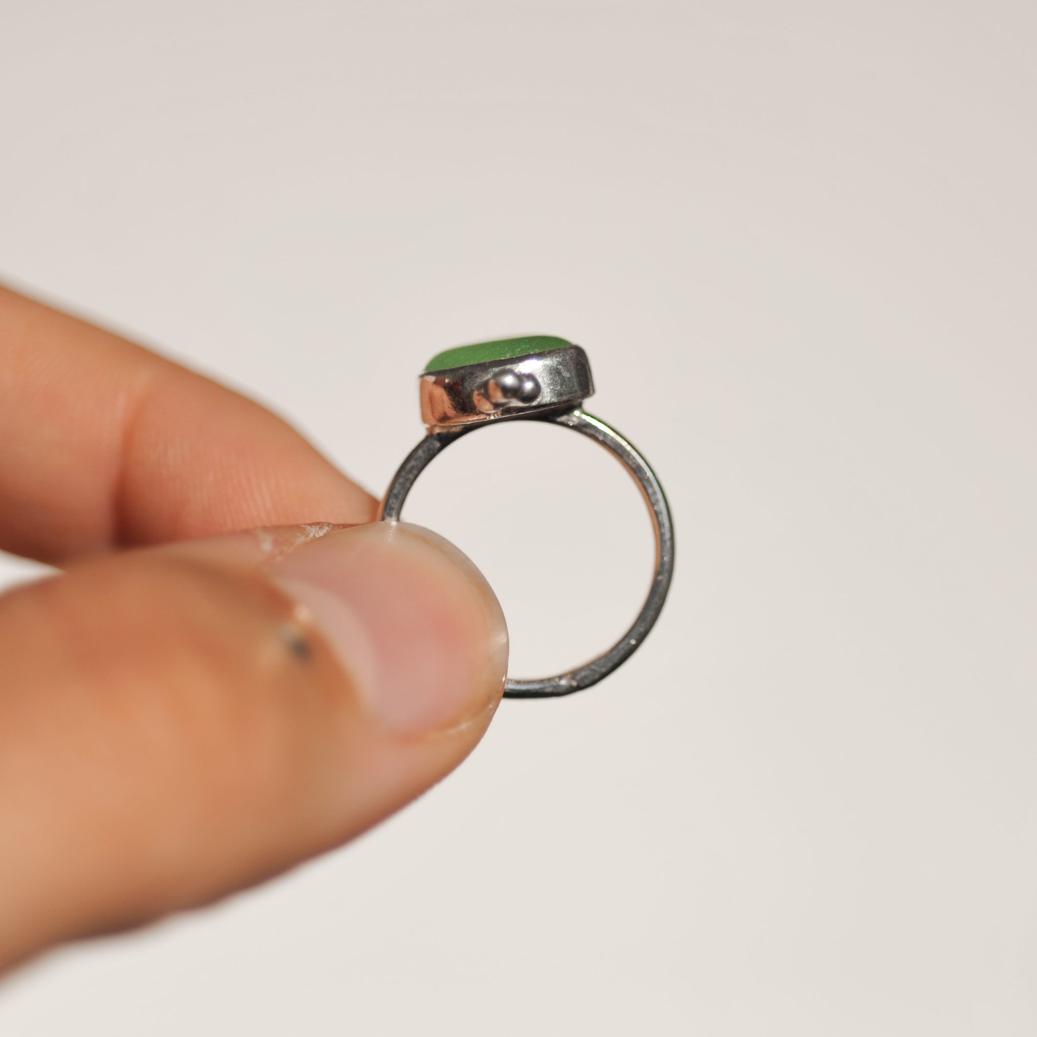 Sea Glass Ring | J