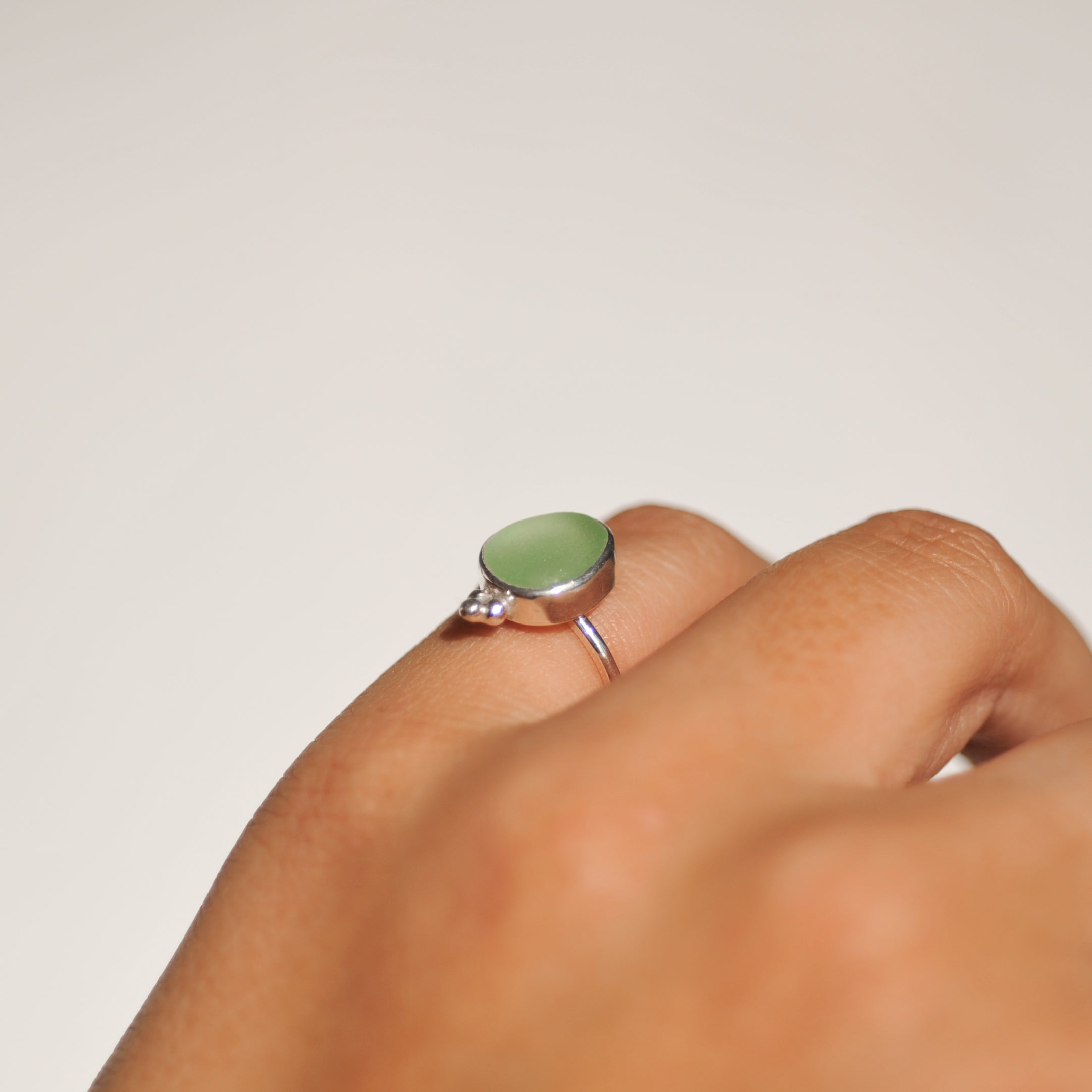 Sea Glass Ring | J