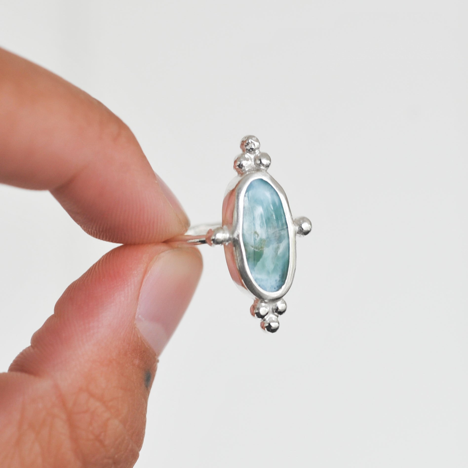 Larimar Ring | K