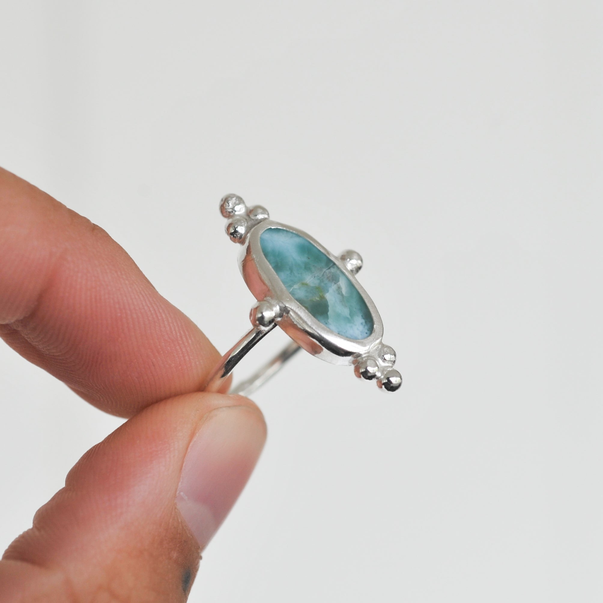 Larimar Ring | K