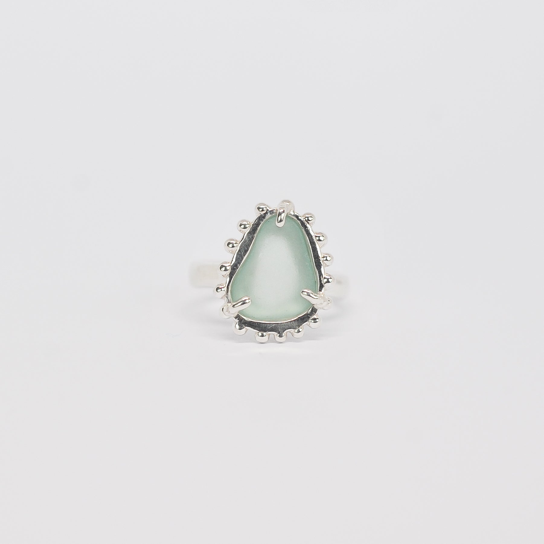 Sea Glass Ring | L