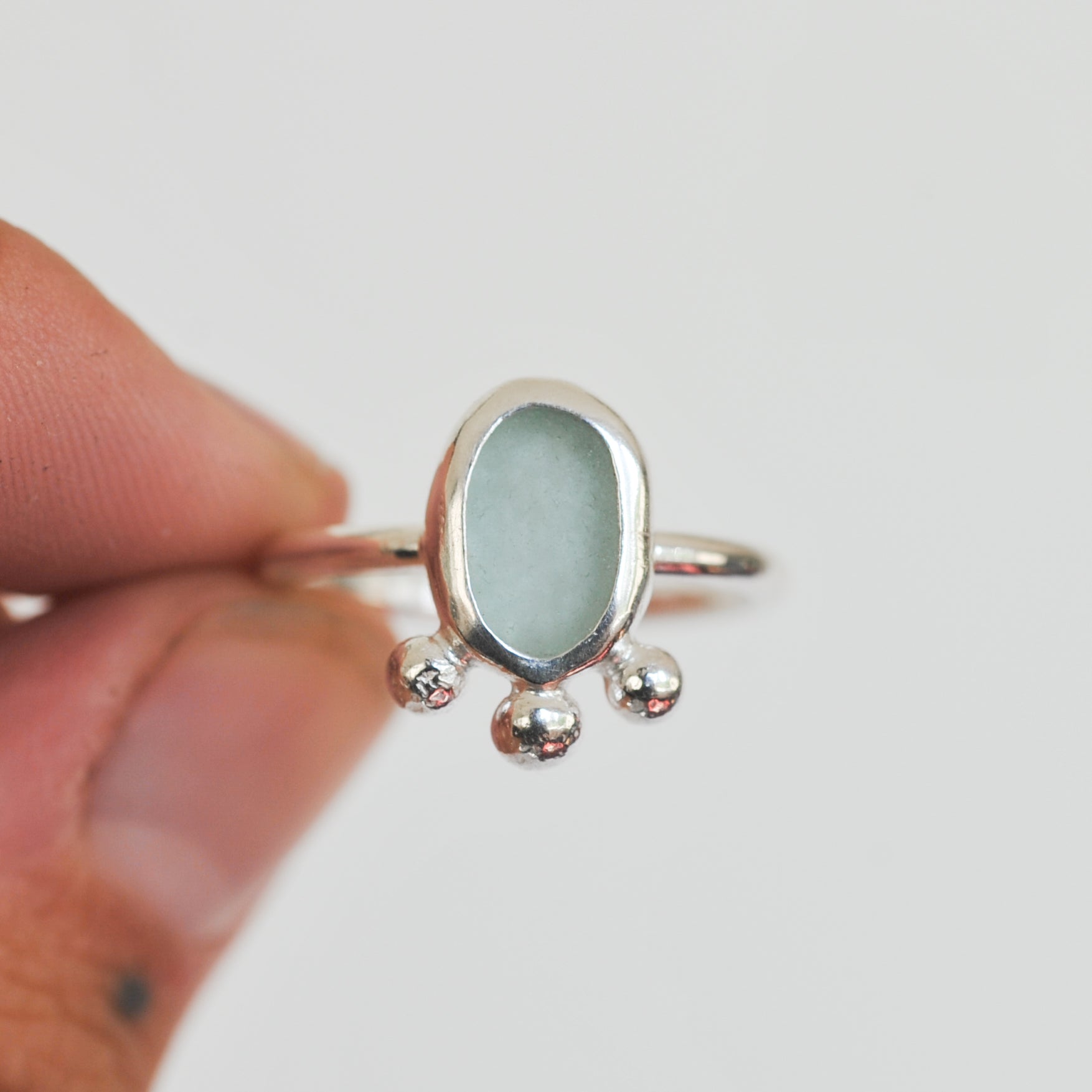 Sea Glass Ring | P