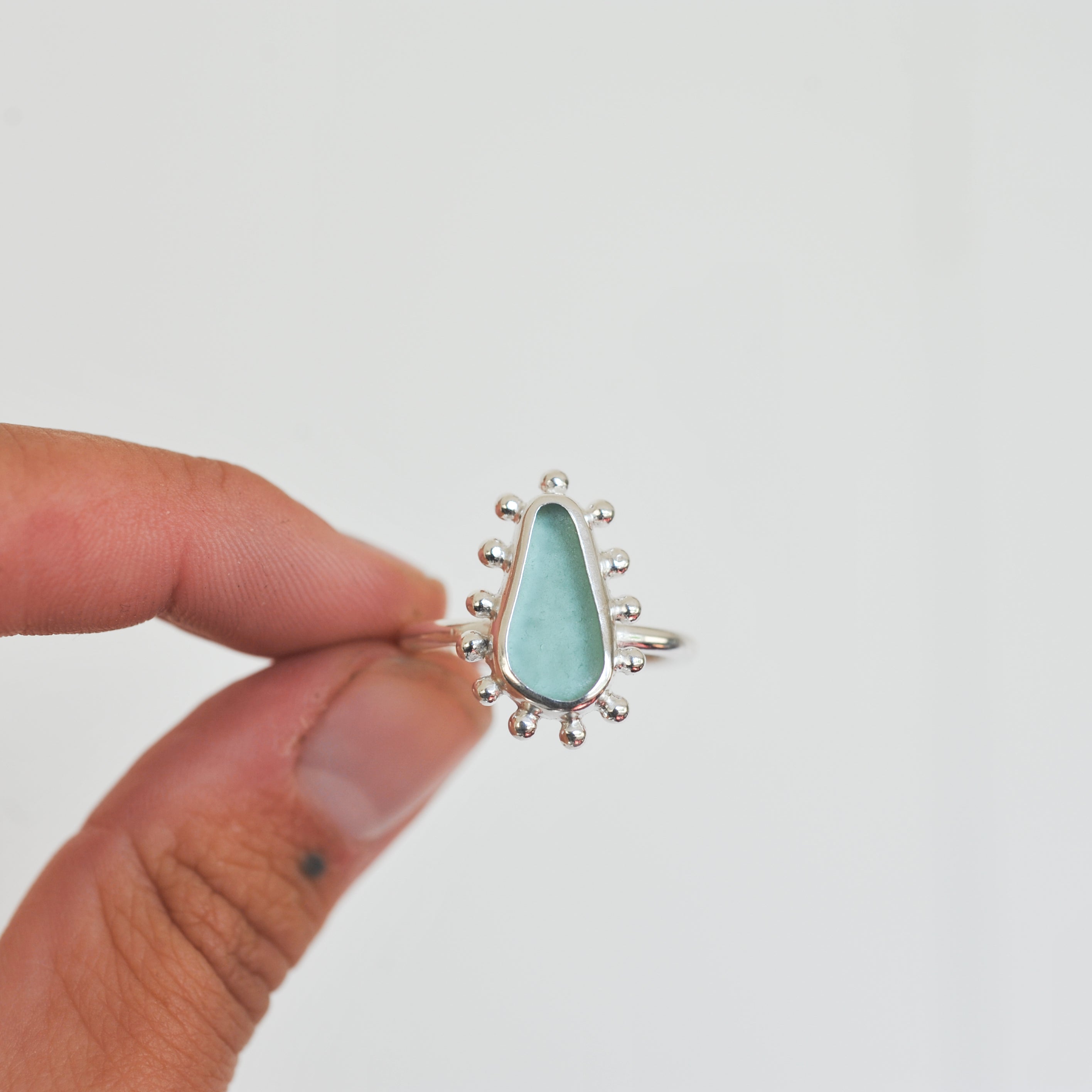 Sea Glass Ring | Q