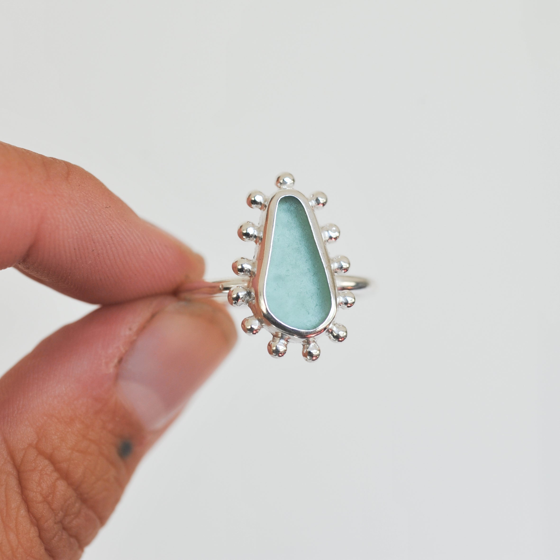Sea Glass Ring | Q