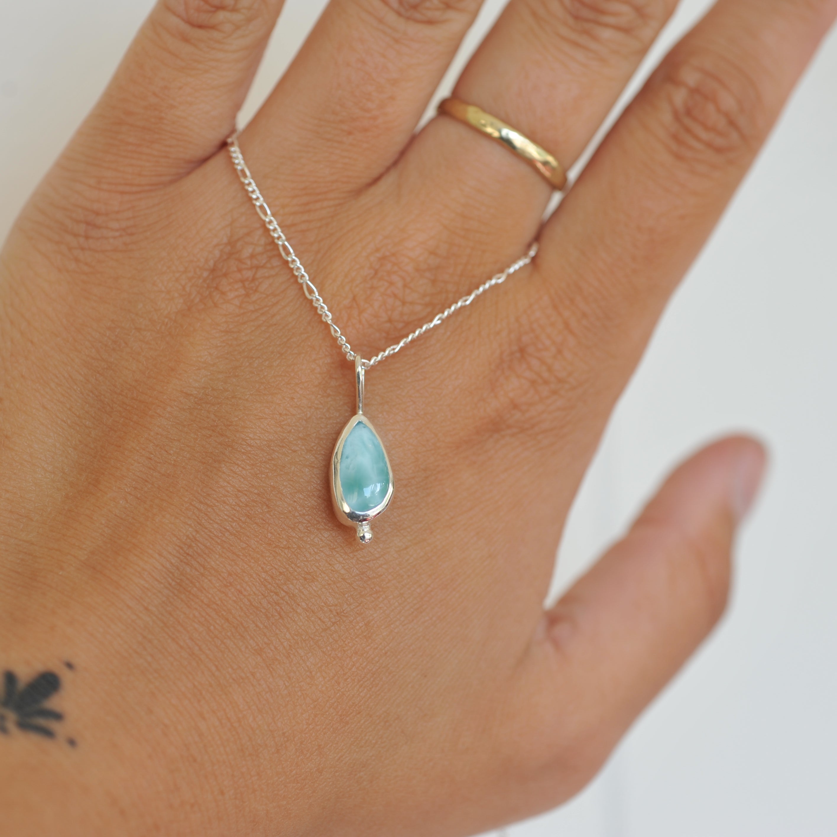 Larimar Necklace