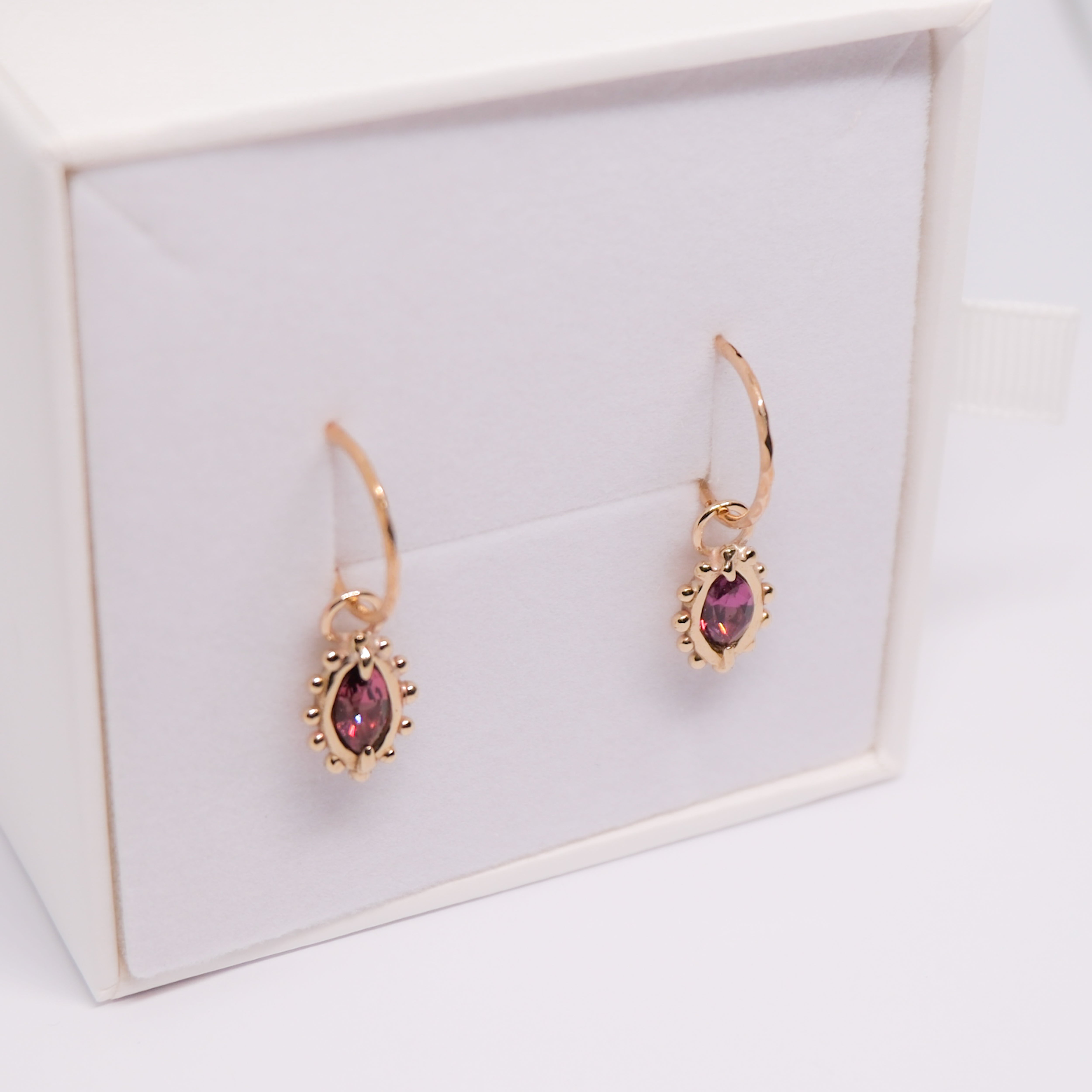 Gold Garnet Sleepers