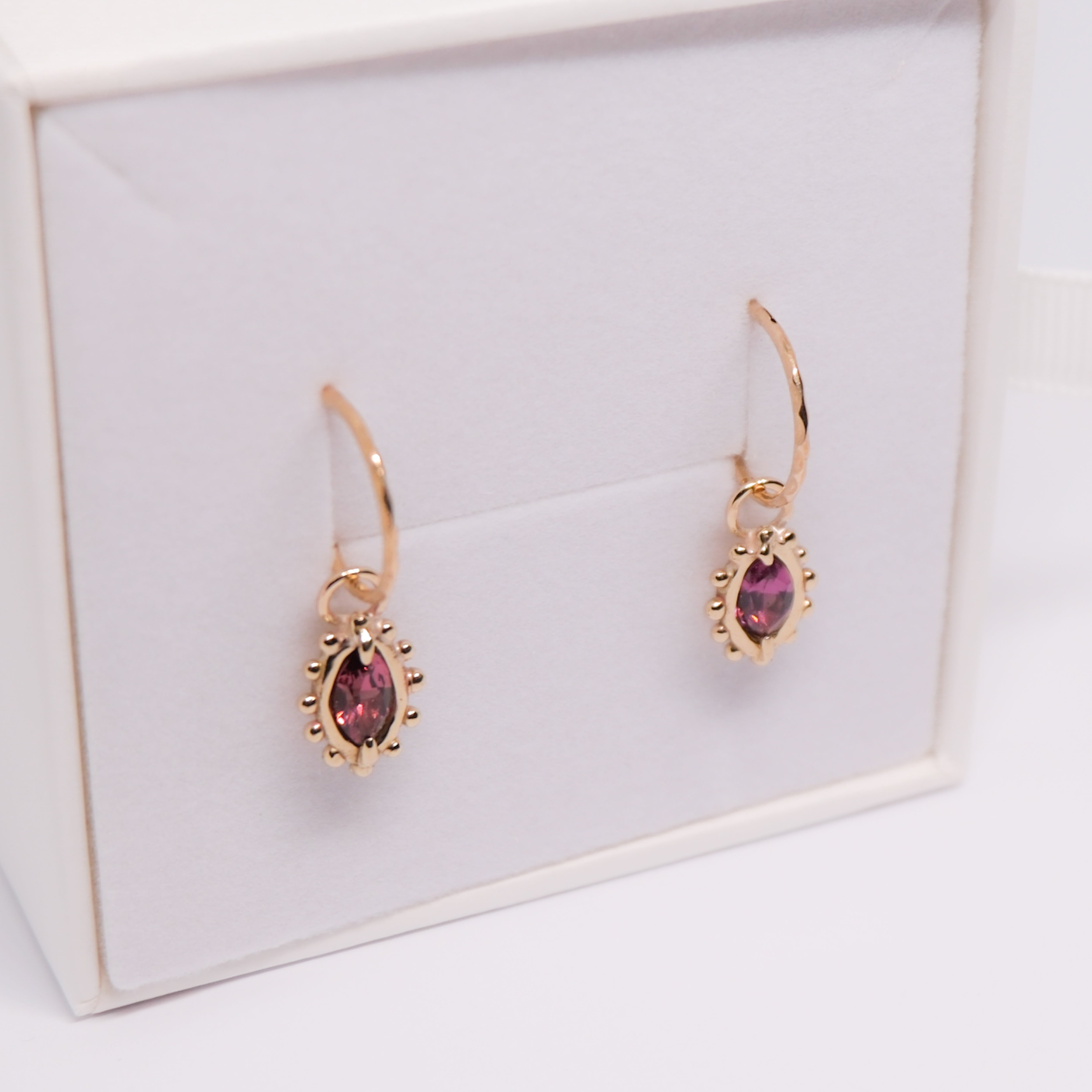 Gold Garnet Sleepers