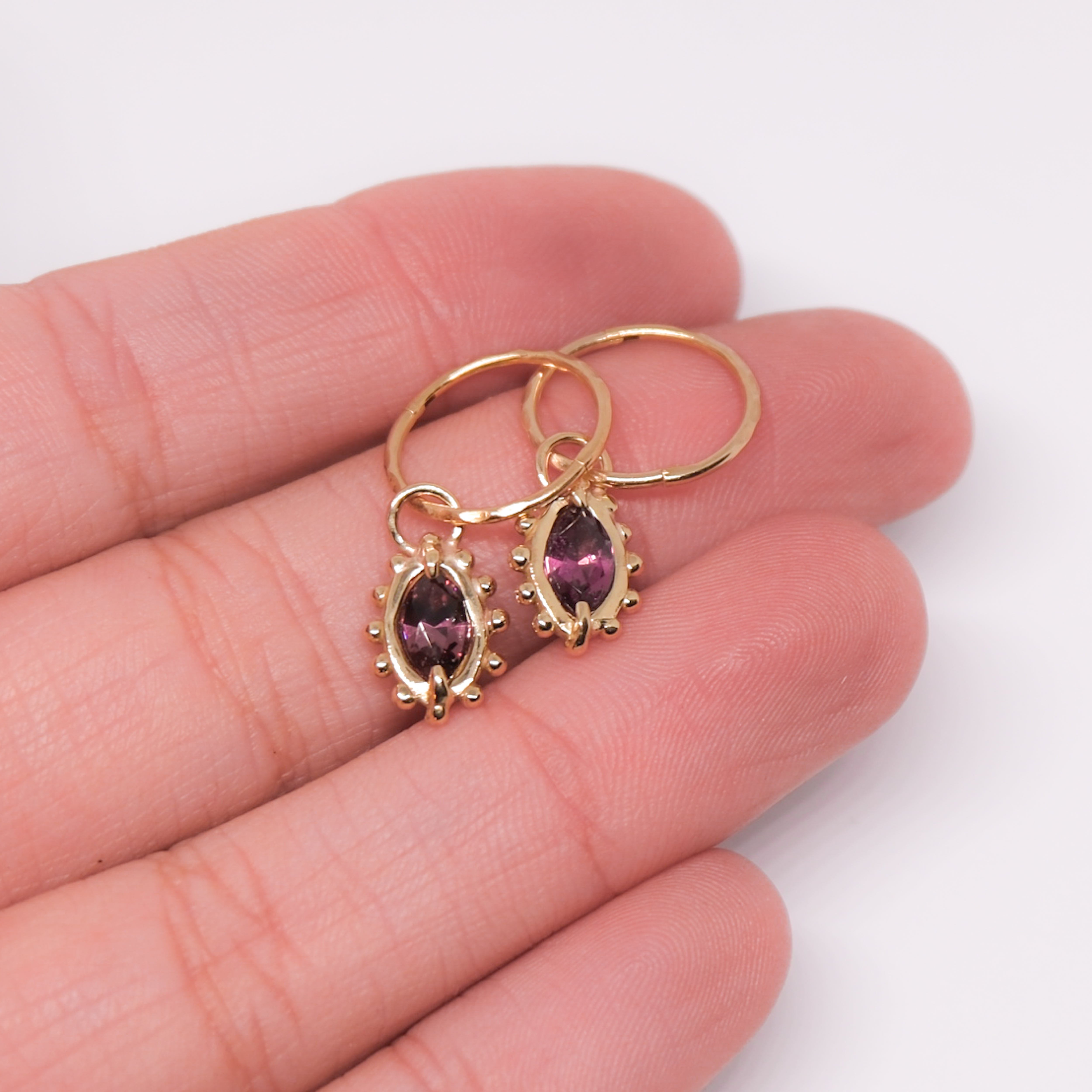 Gold Garnet Sleepers