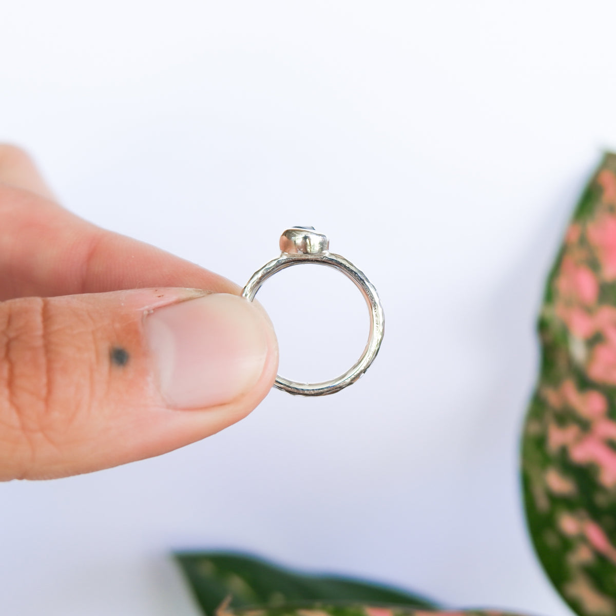 Teal Sea Glass Ring | I