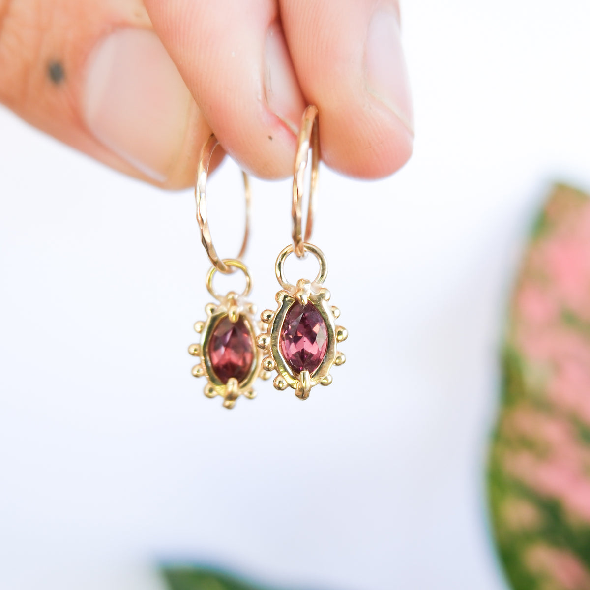 Gold Garnet Sleepers