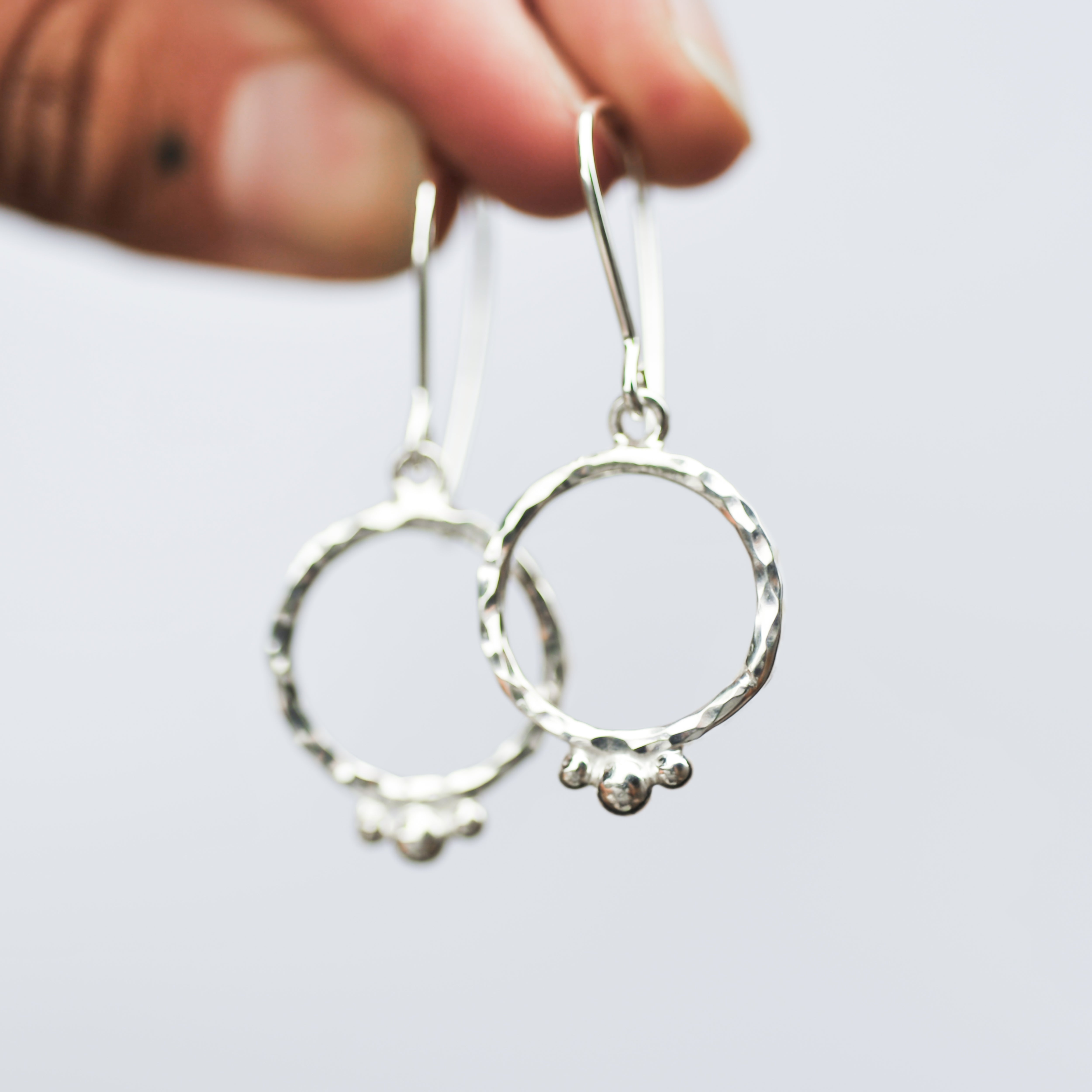 Palas Hoop Dangles
