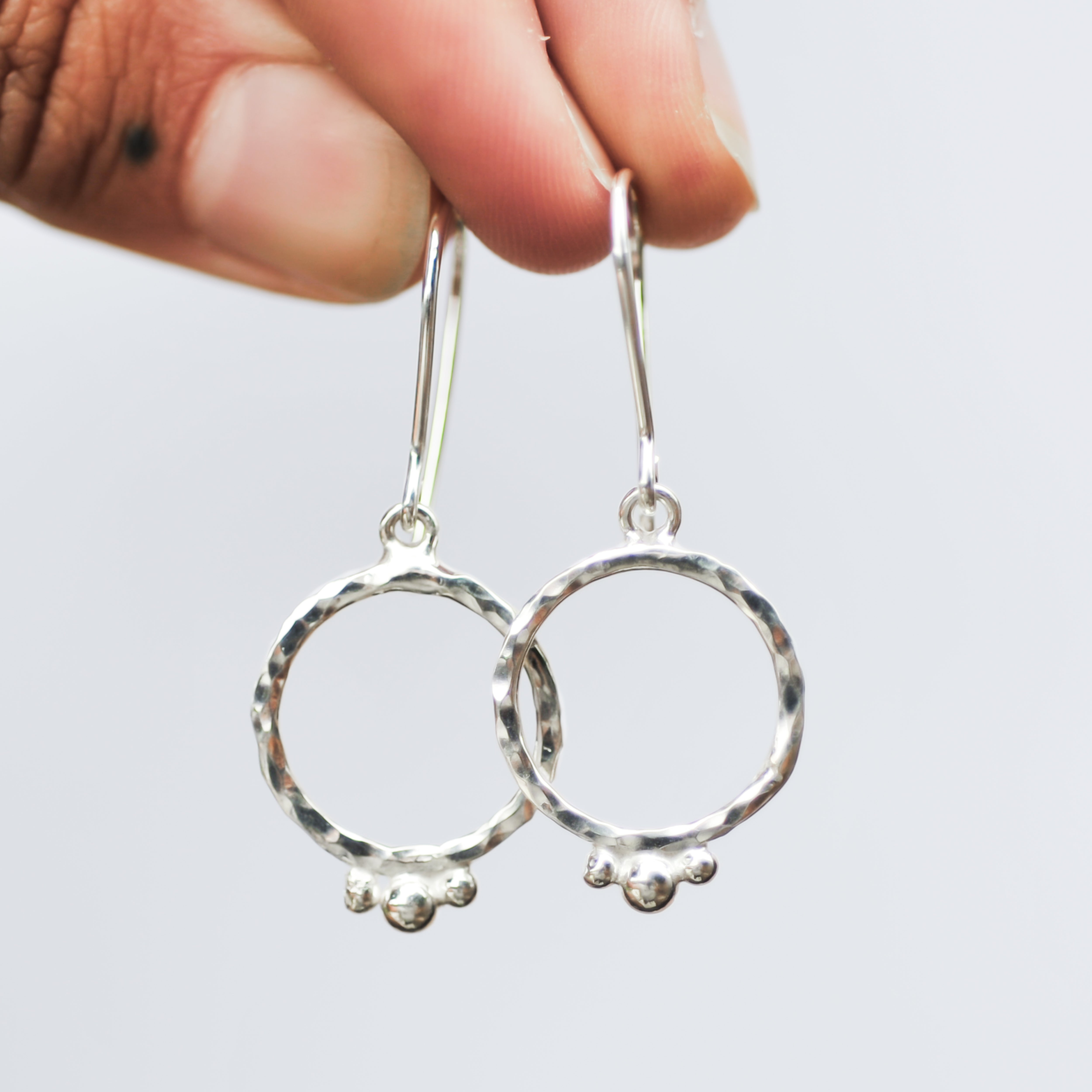 Palas Hoop Dangles