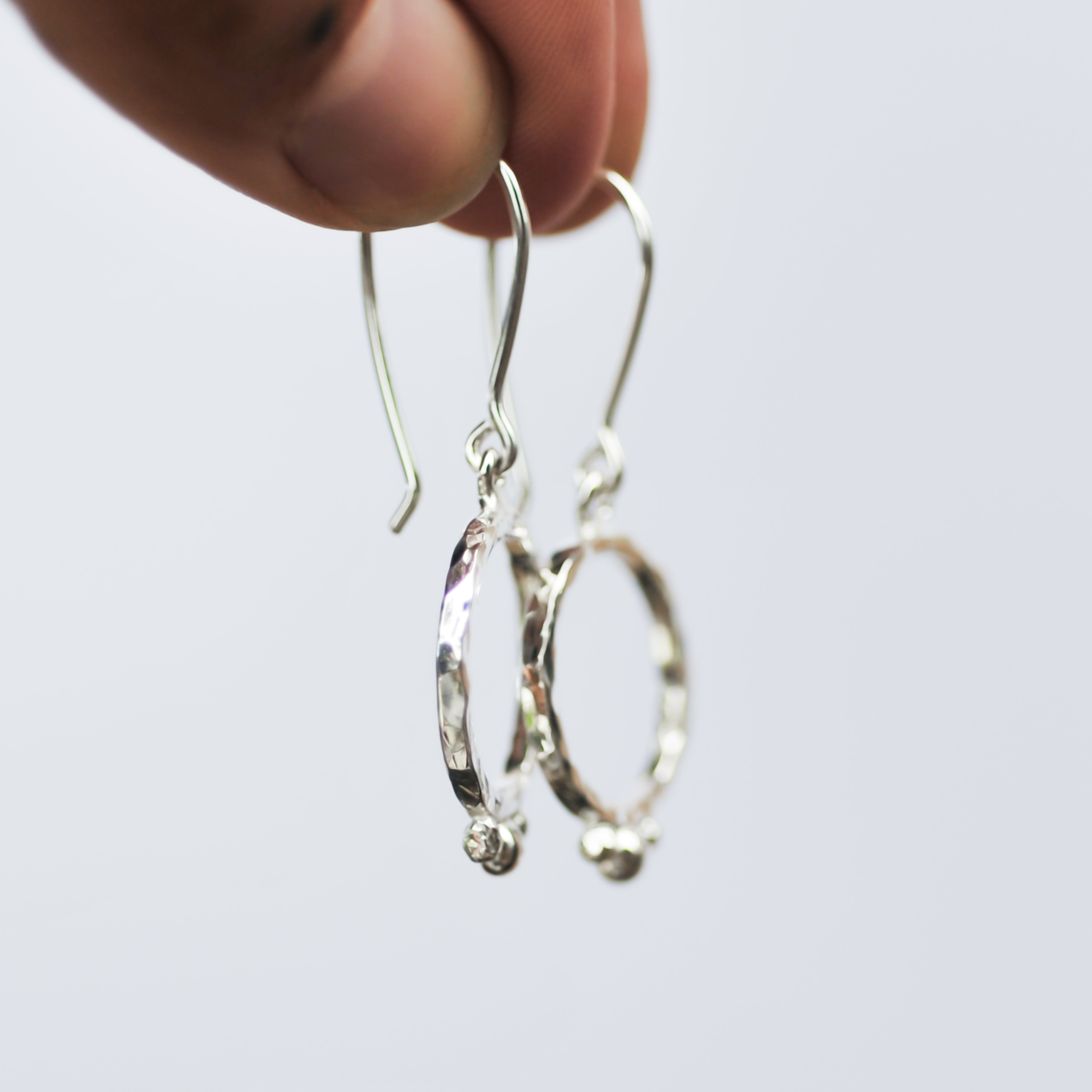 Palas Hoop Dangles