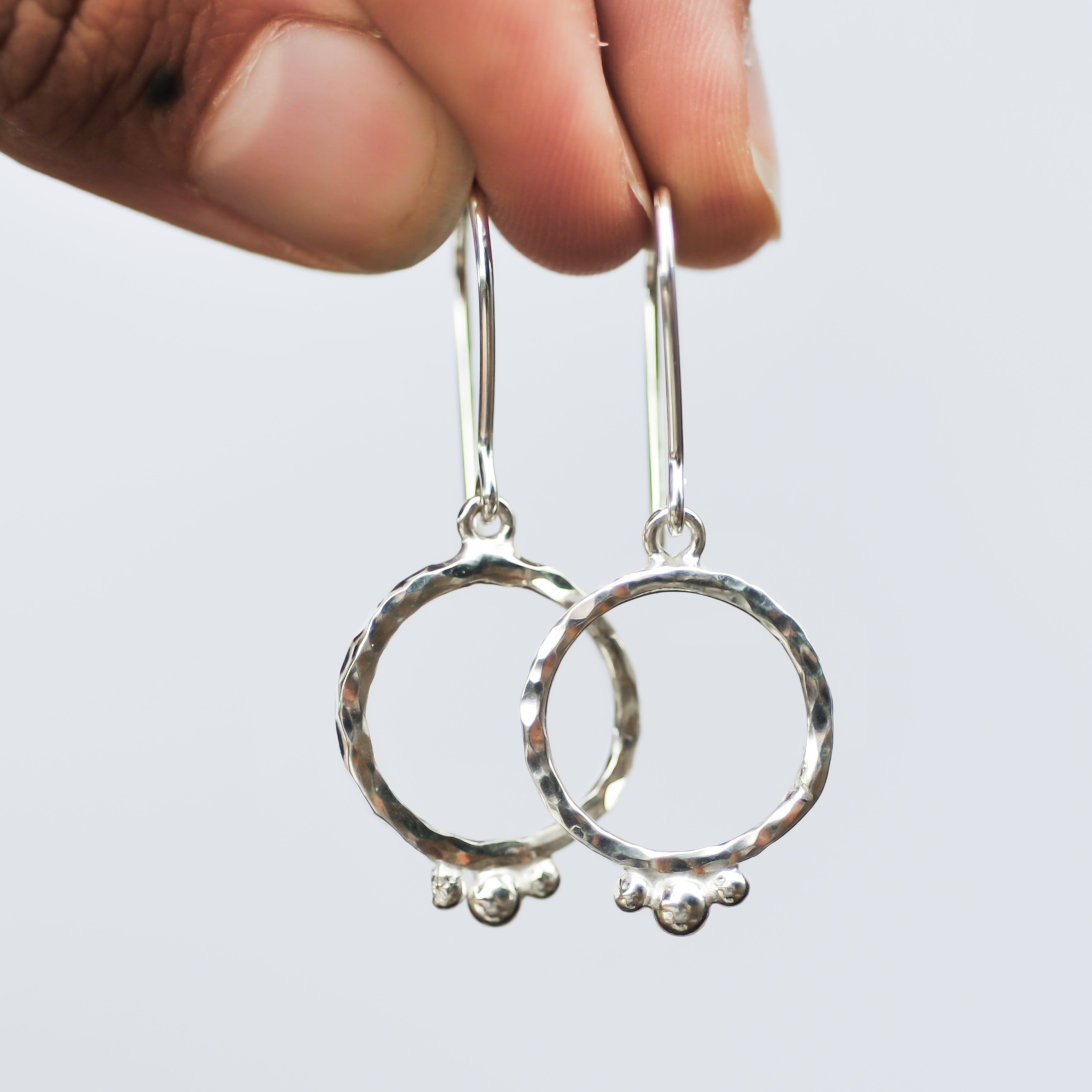 Palas Hoop Dangles