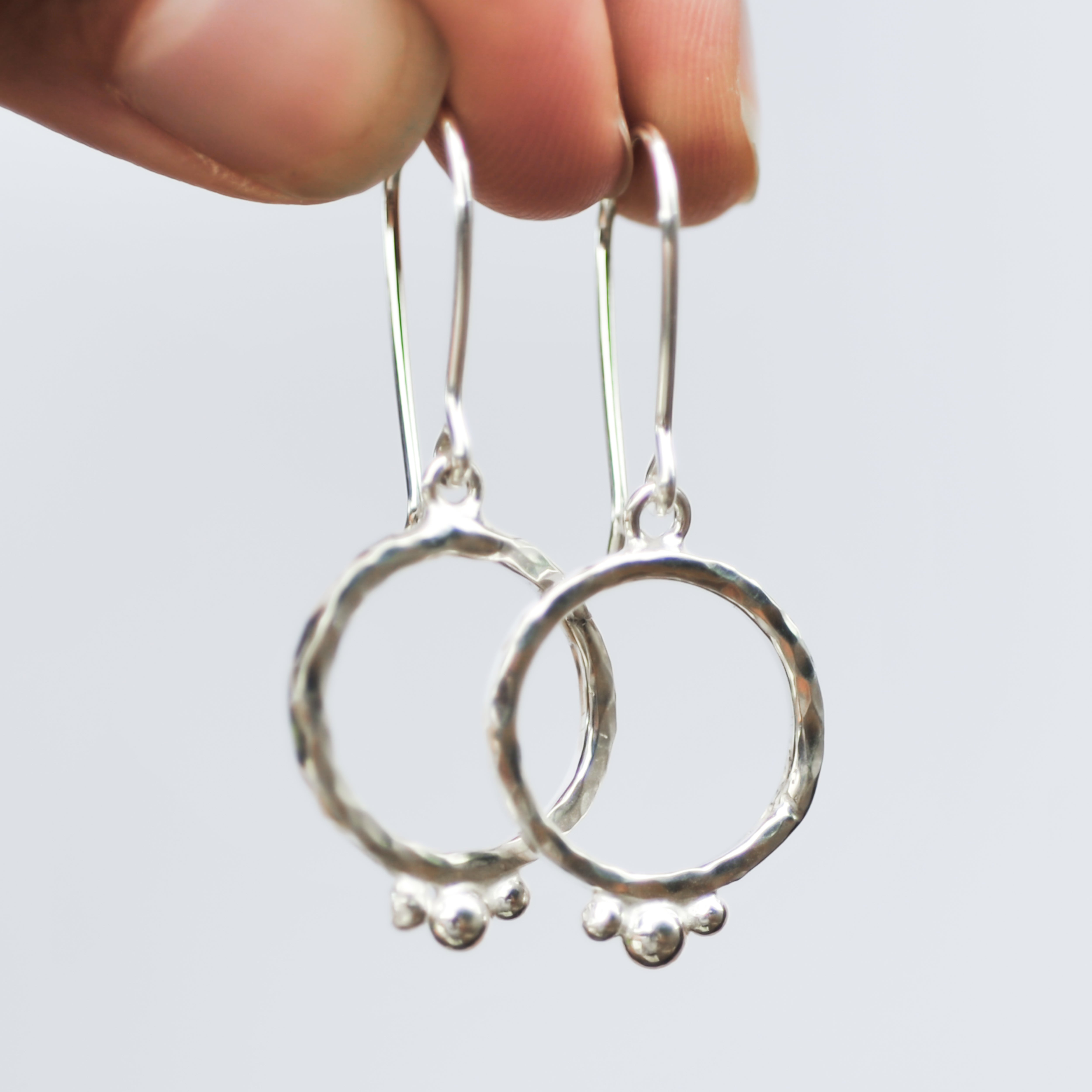 Palas Hoop Dangles
