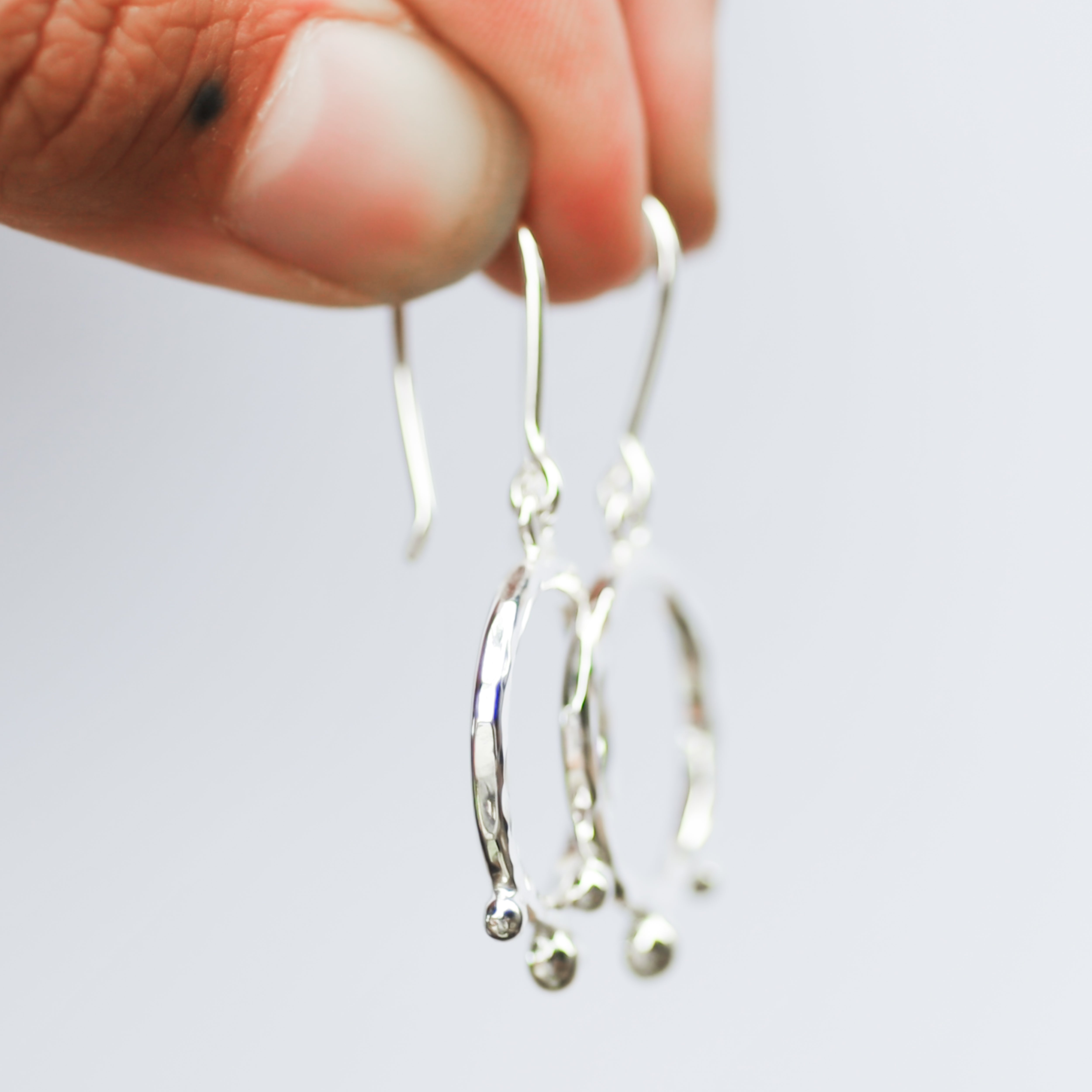 Palas Hoop Dangles