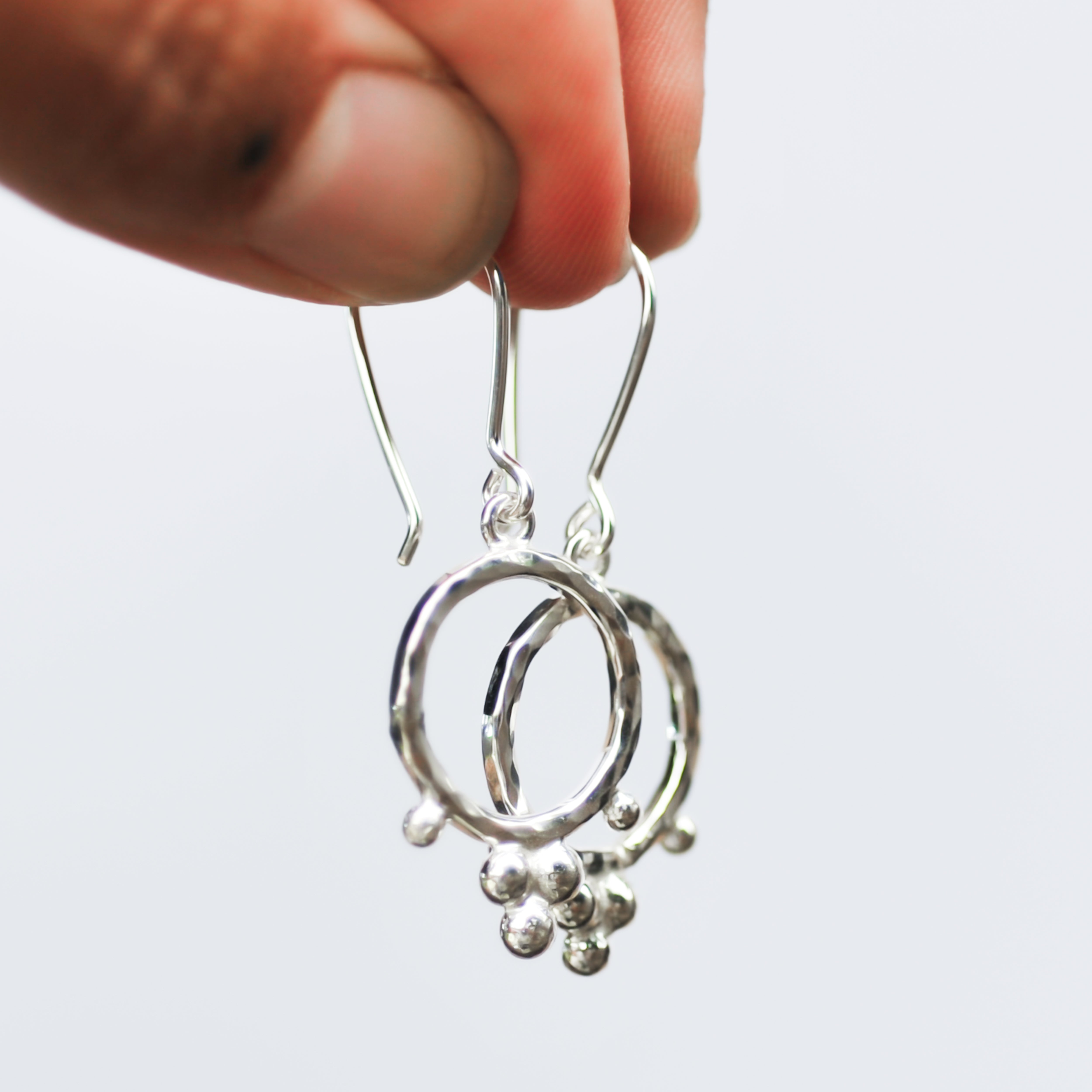 Palas Hoop Dangles