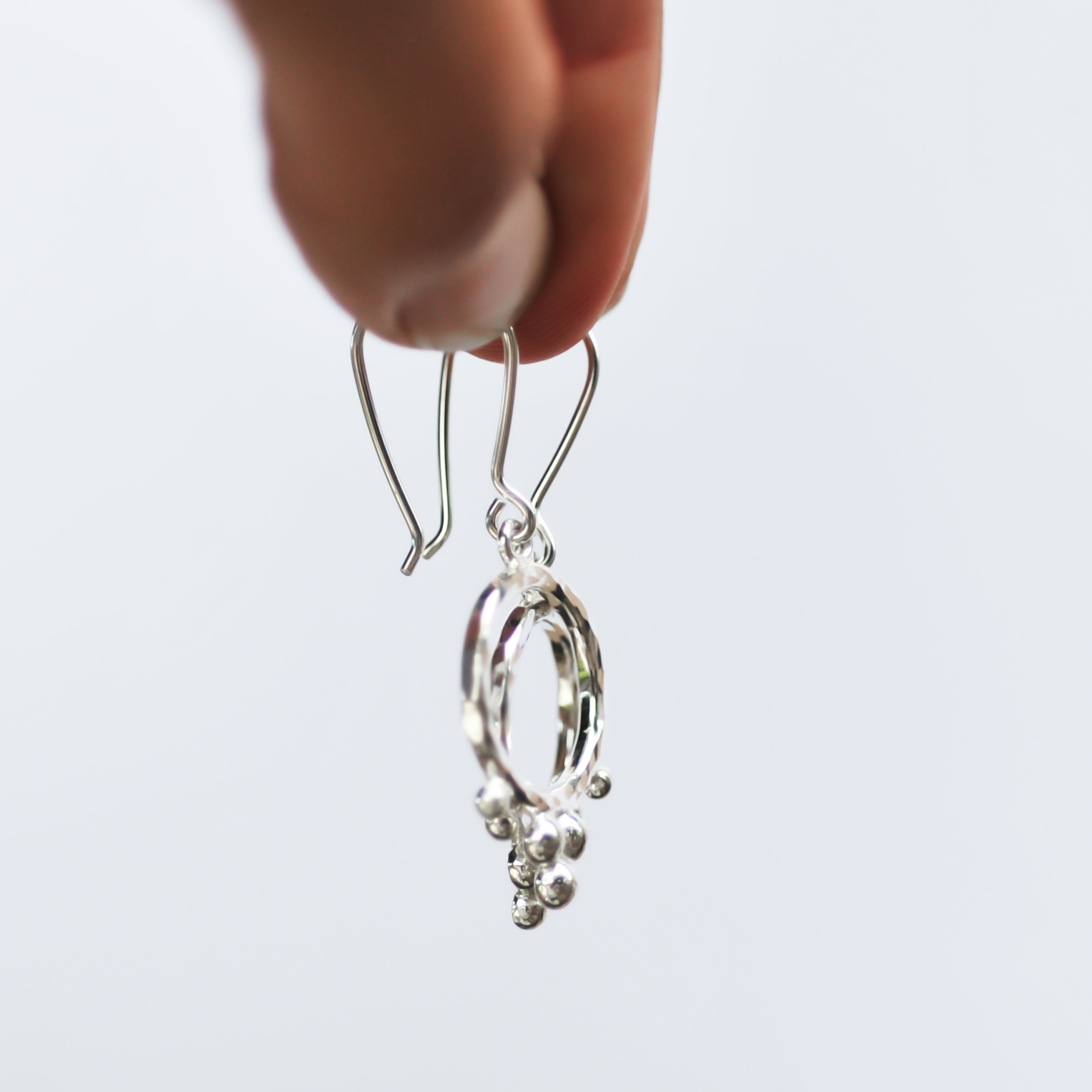 Palas Hoop Dangles