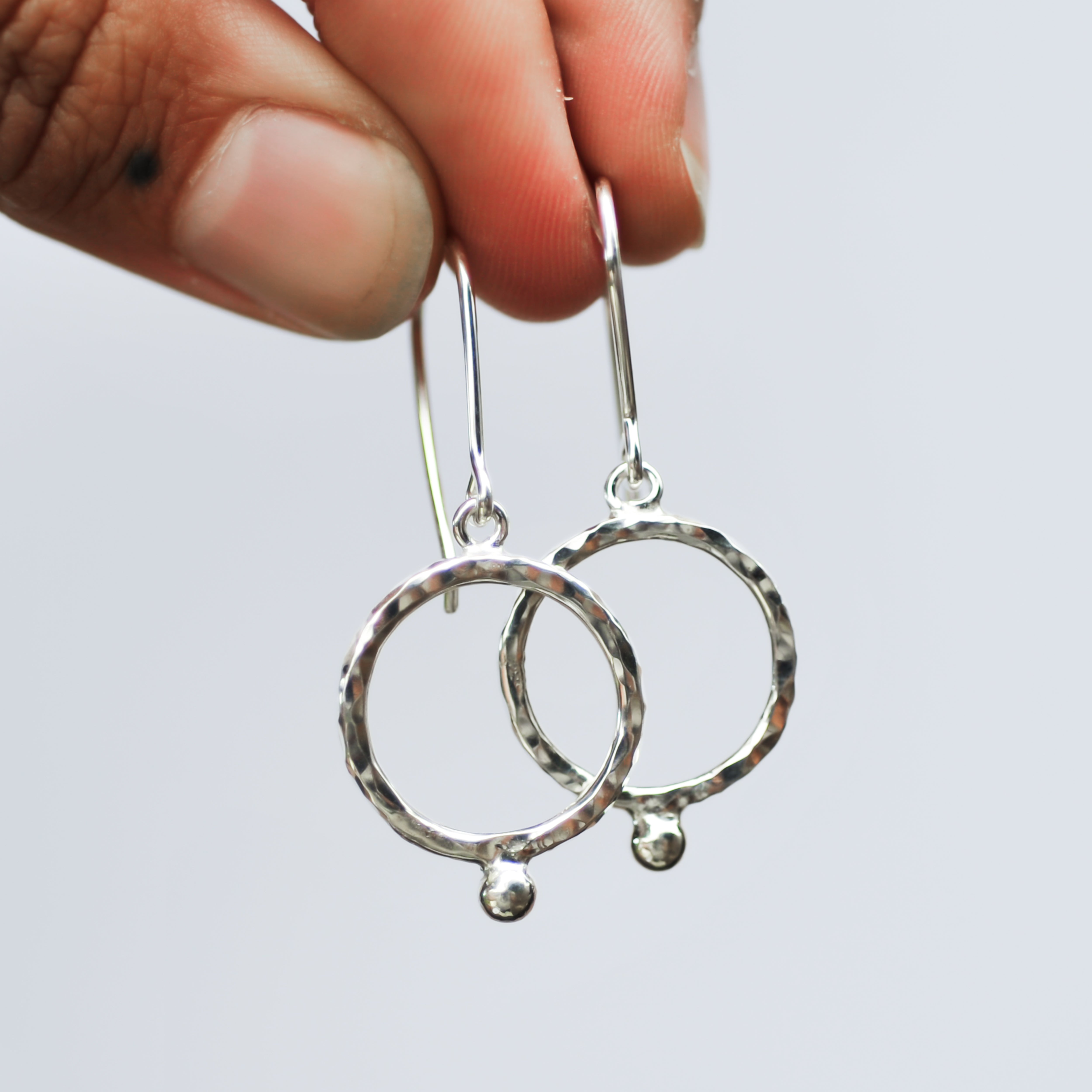 Palas Hoop Dangles