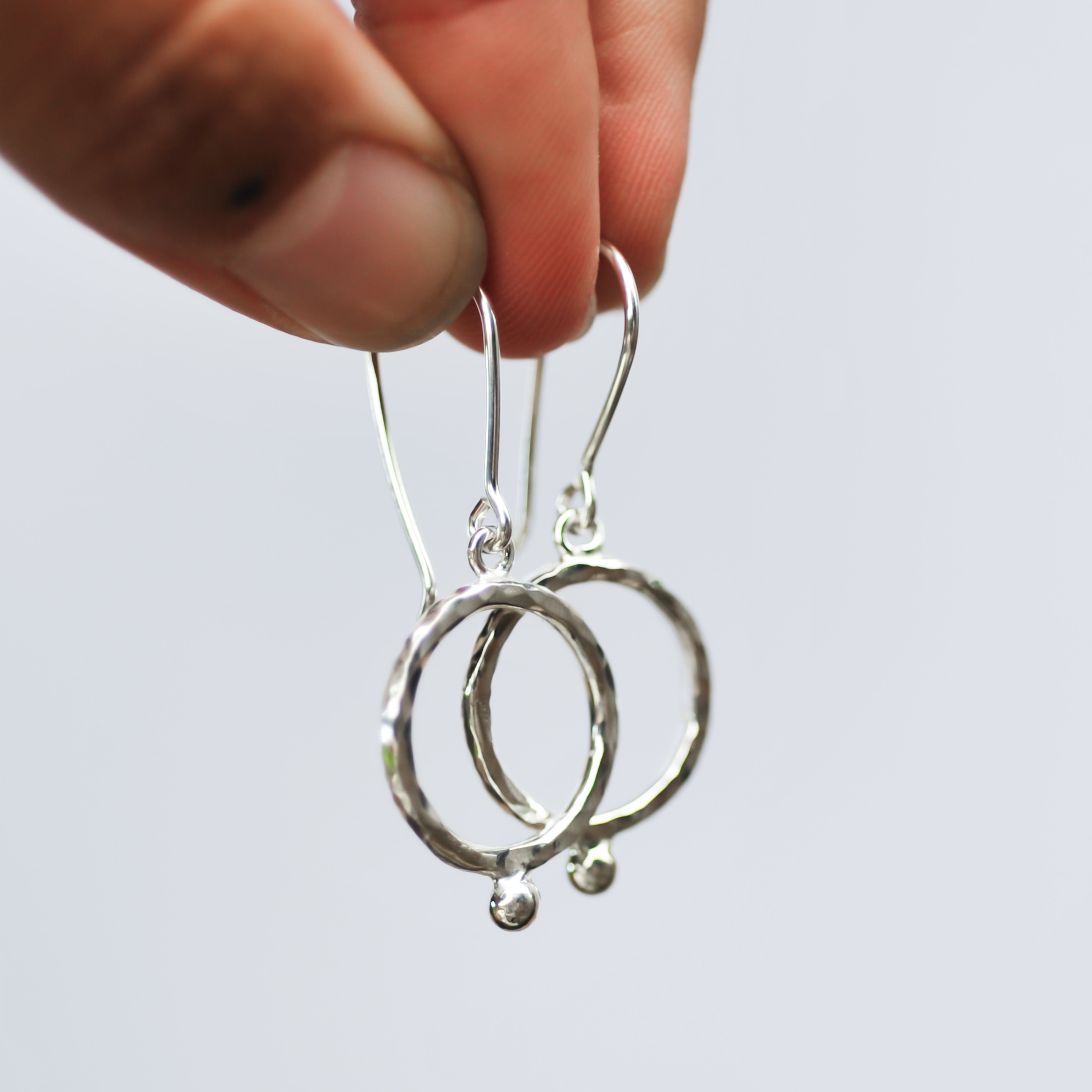 Palas Hoop Dangles