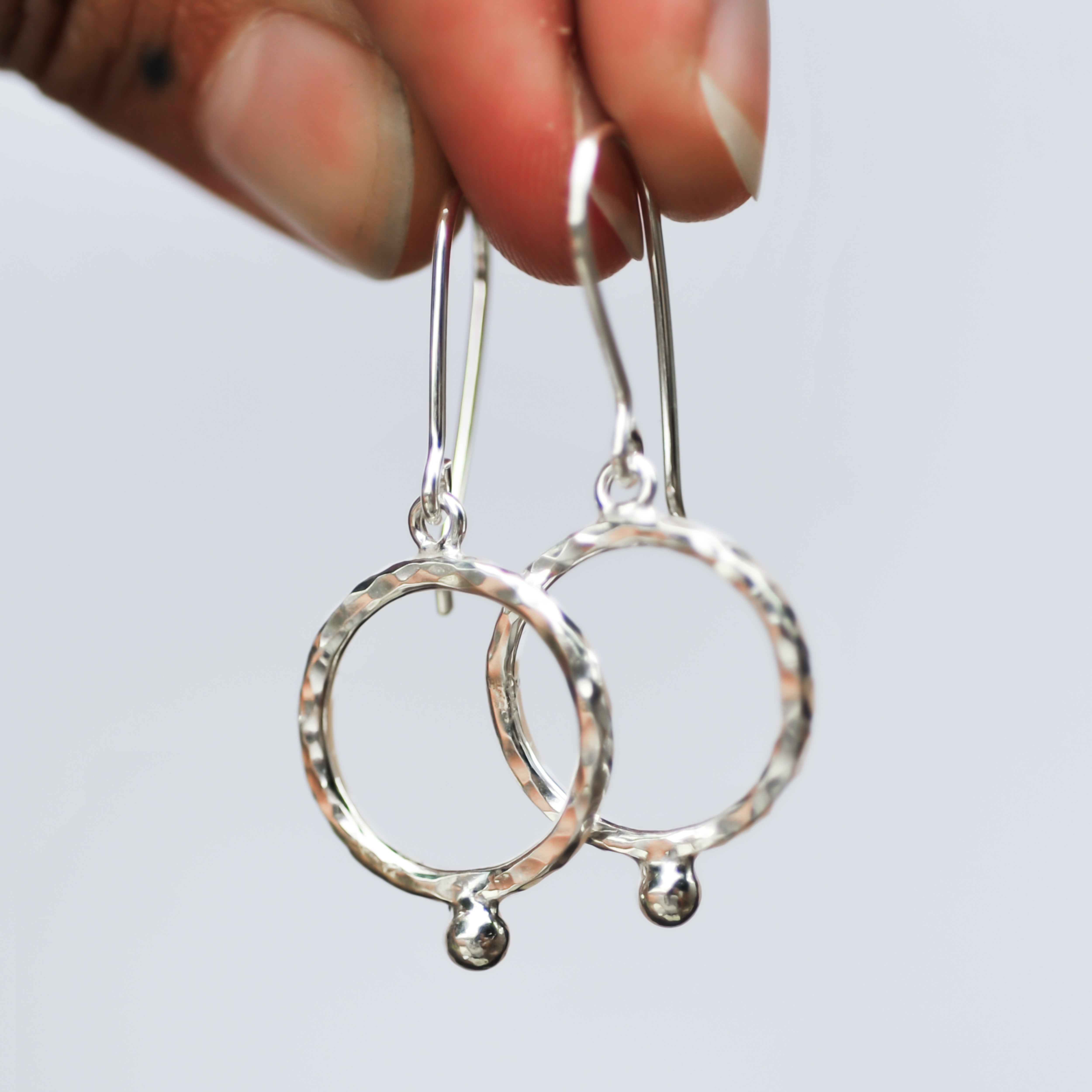 Palas Hoop Dangles