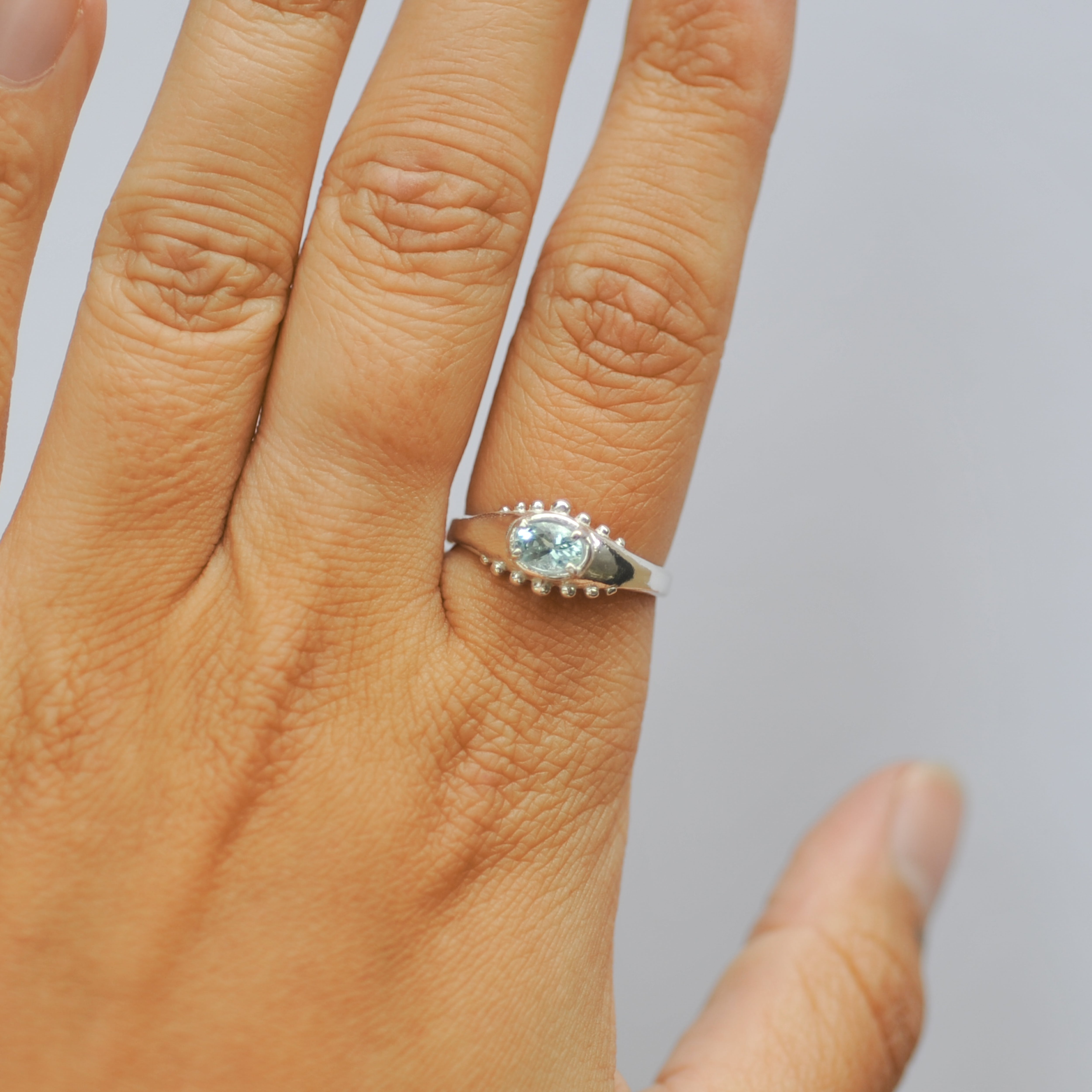 Florence Ring - Aquamarine