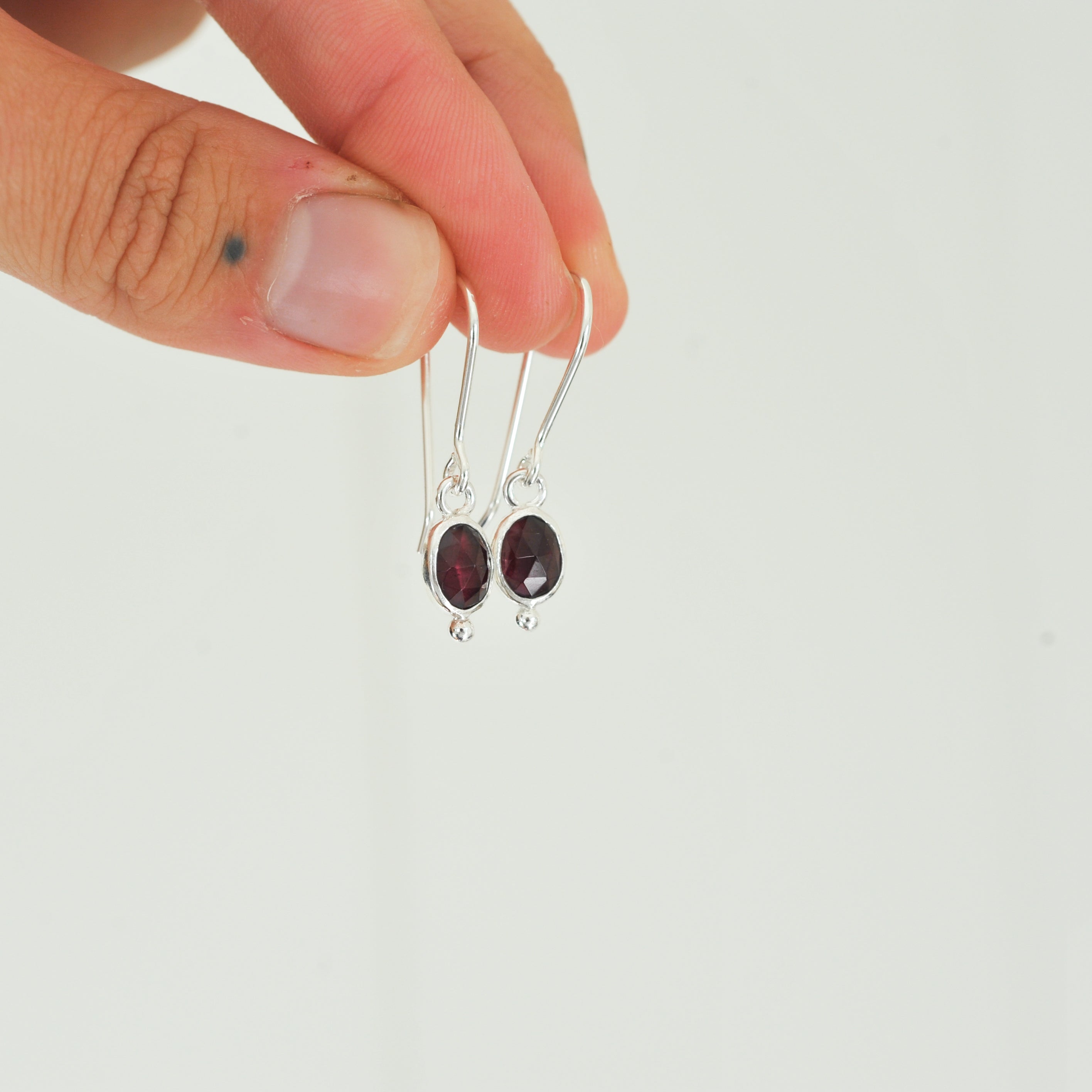 Garnet Earrings