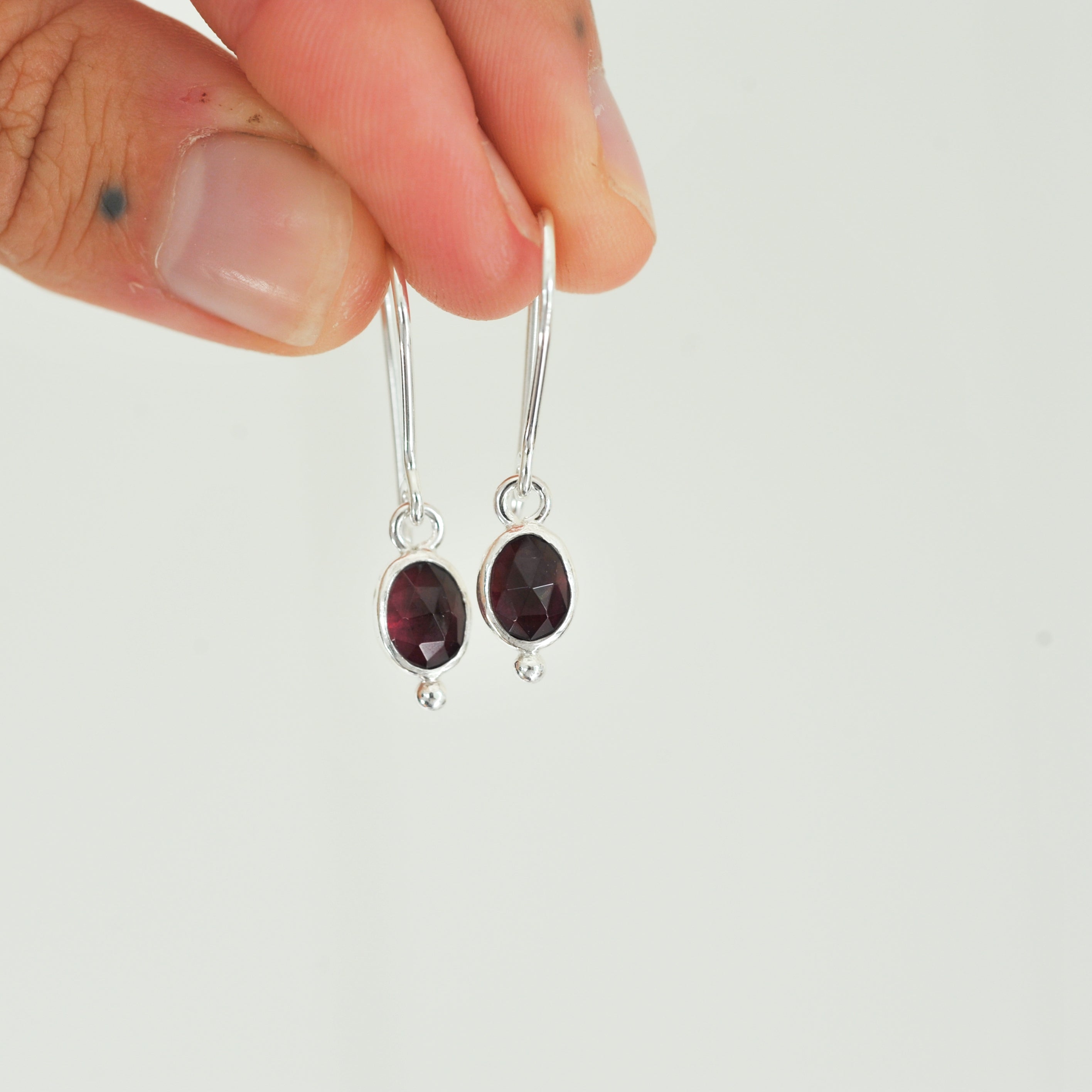 Garnet Earrings
