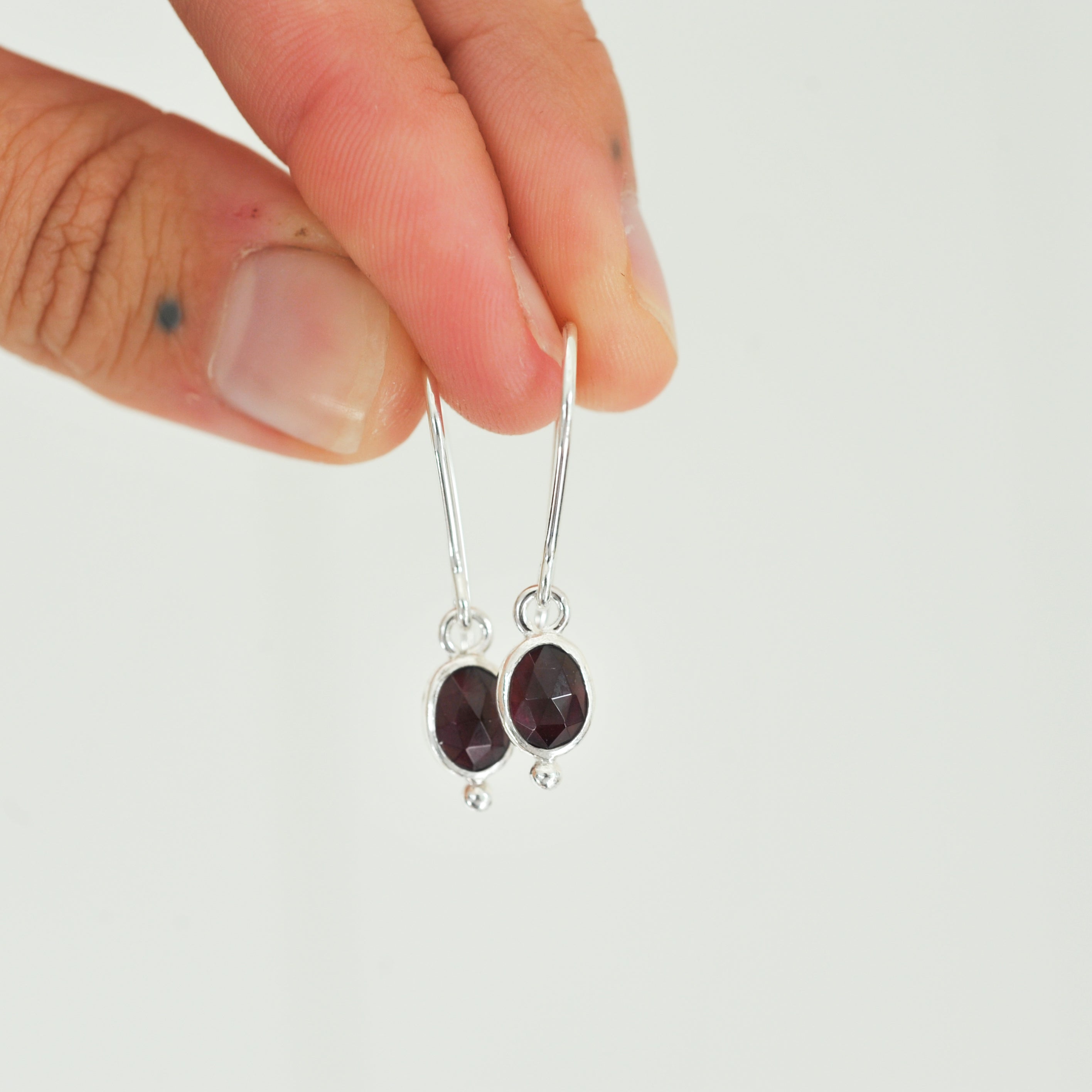 Garnet Earrings