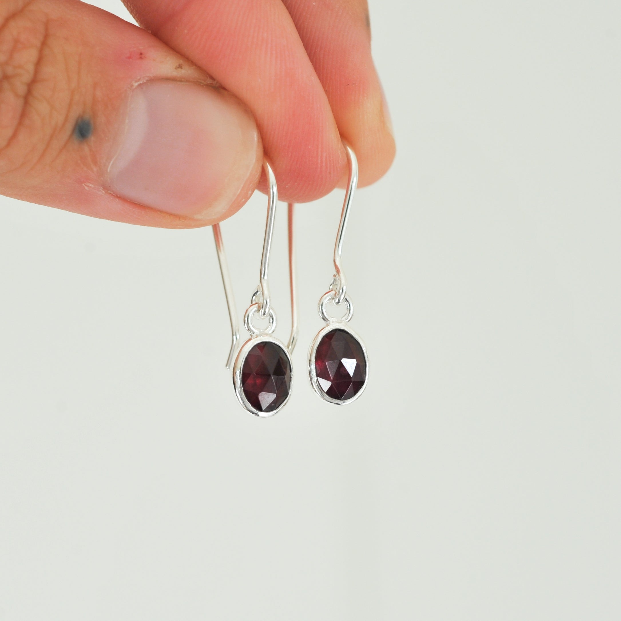 Garnet Earrings
