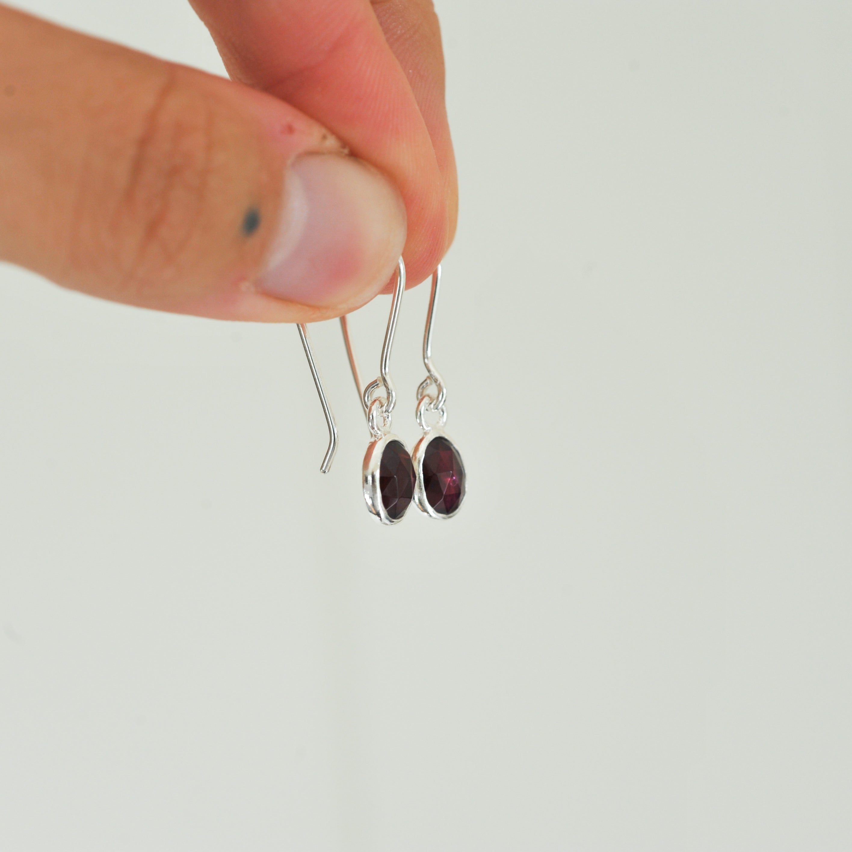 Garnet Earrings