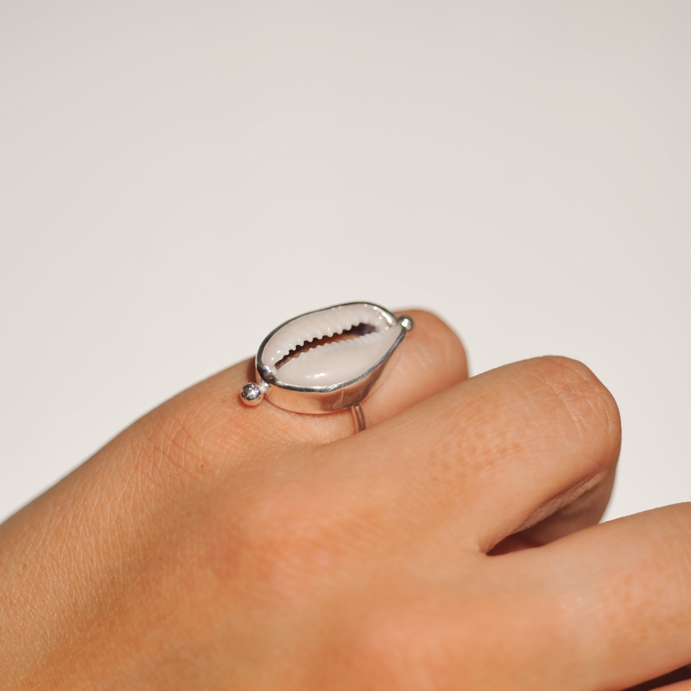 Cowrie Ring | J