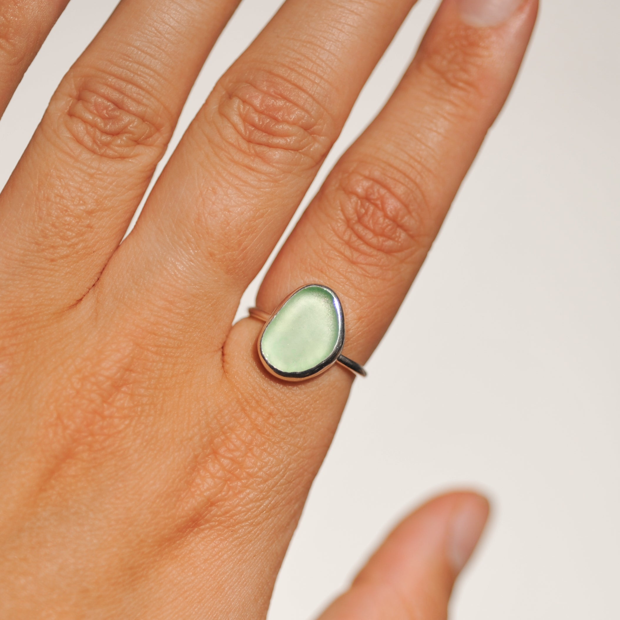 Sea Glass Ring | P
