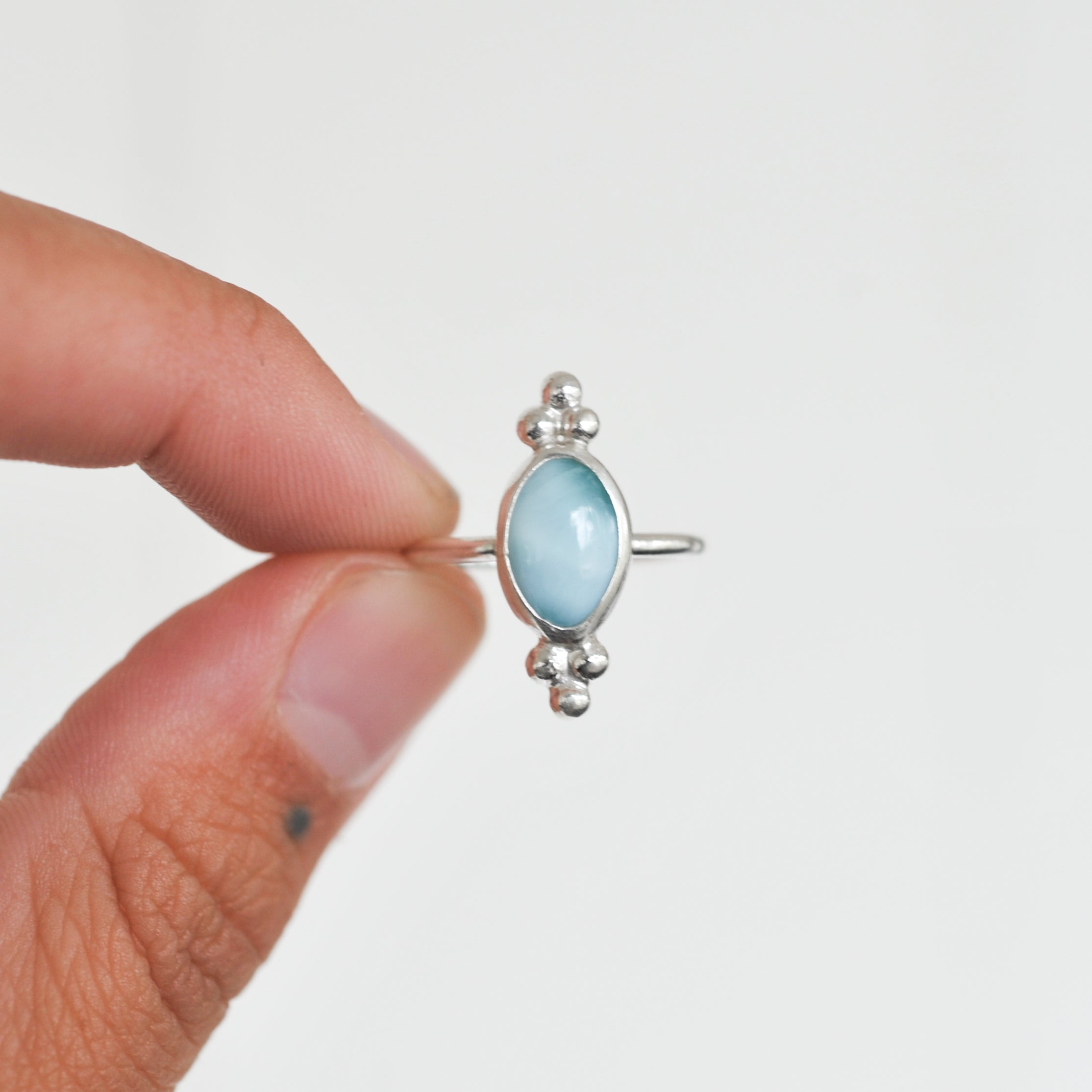 Larimar Ring | K